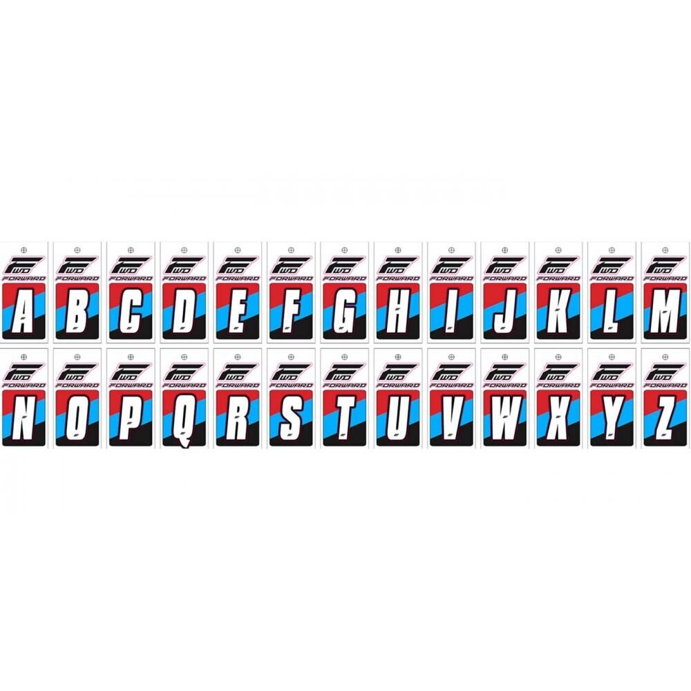 Velo Store - UK Stickers letter Forward A | Extra 10% off with Subscription, Postage £16.79 to UK Fedex.