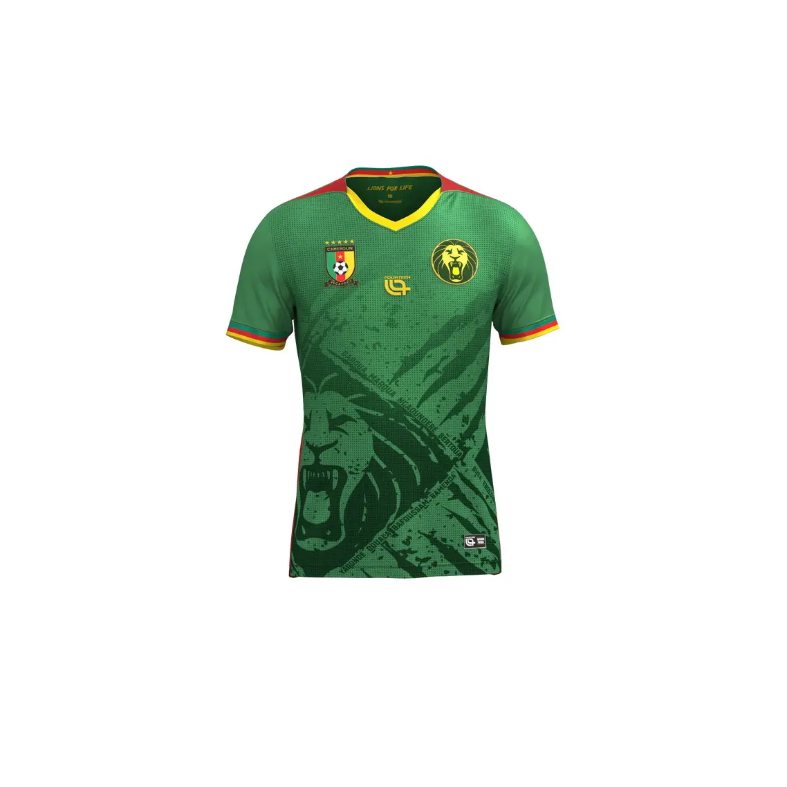 Maillot De Football Cameroun Taille XL Neuf Avec étiquettes - Short Inclus