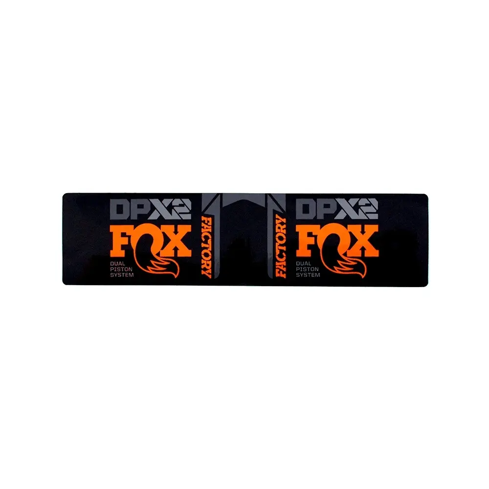 Aufkleber Fox Racing 2021 F-S Float DPX2 Airsleeve