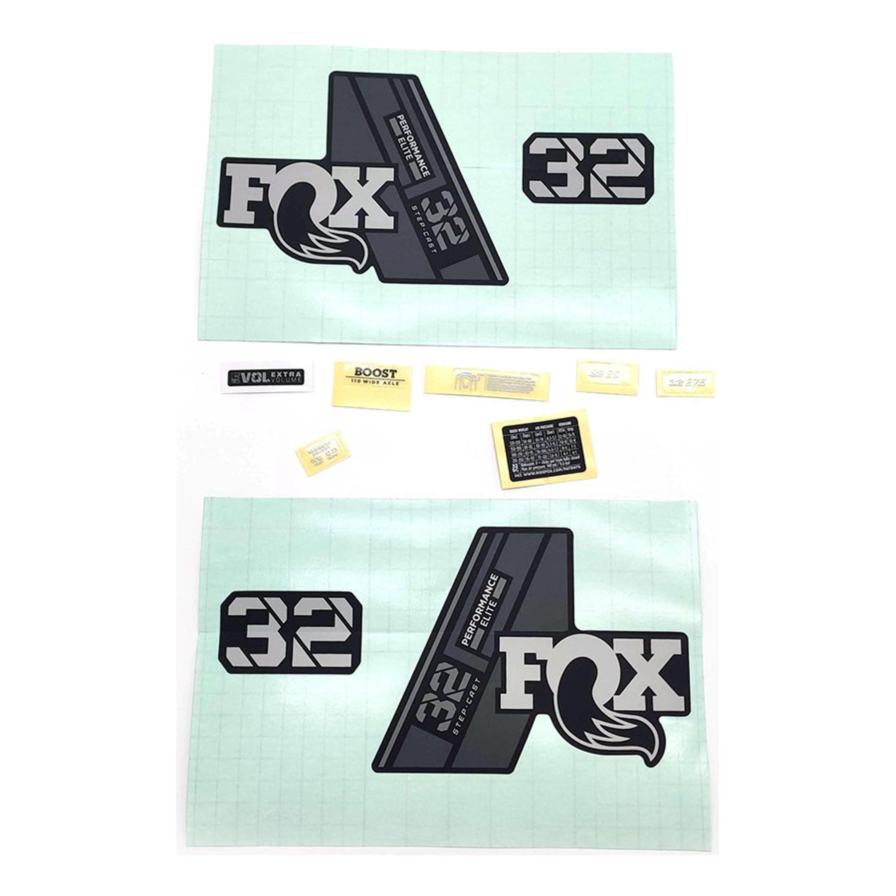 Velo Store - UK Sticker kit Fox Racing 2021 32 SC P-S | Extra 10% off with Subscription, Postage £16.79 to UK Fedex.