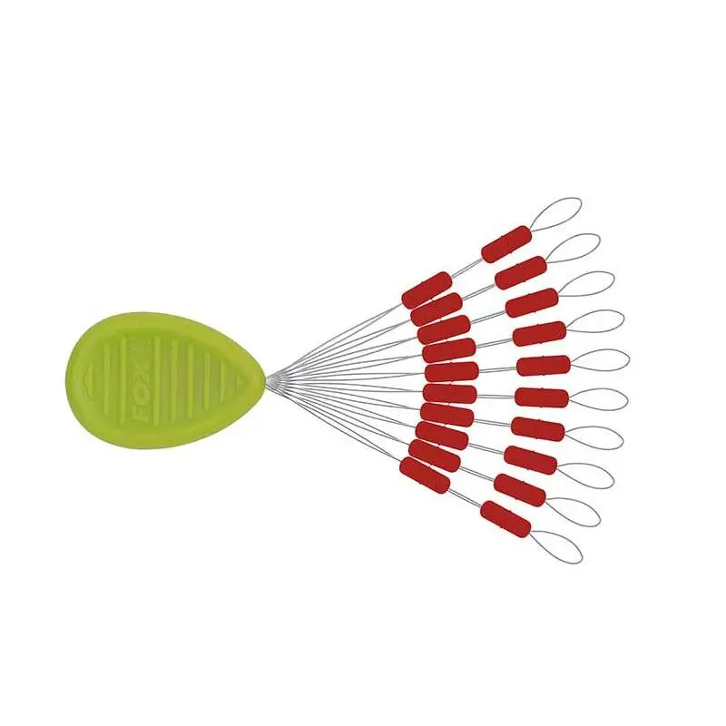 Raubfischschwimmer Fox Rage Predator Float Stops Red (x20)