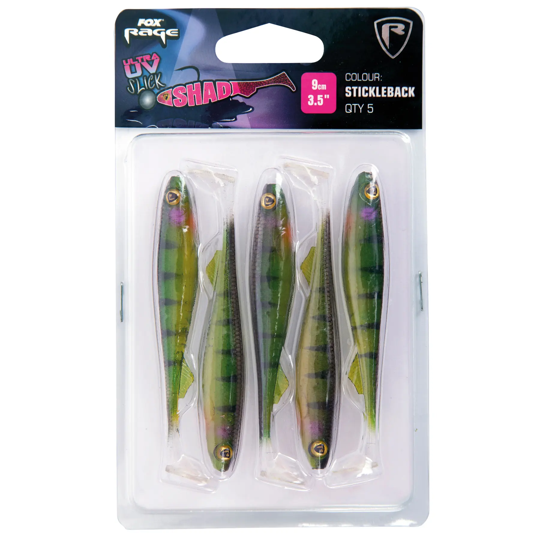 Lockvögel Fox Rage Slick Shad UV (x5)