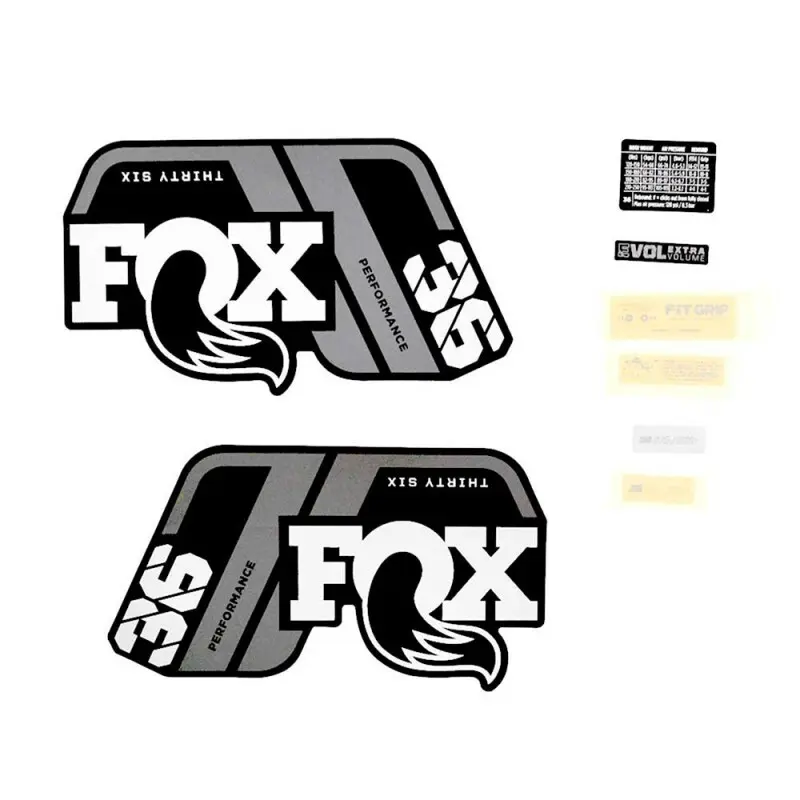 Image of Transfer-Set Fox 2021, 36, P-S, Logo, Fork