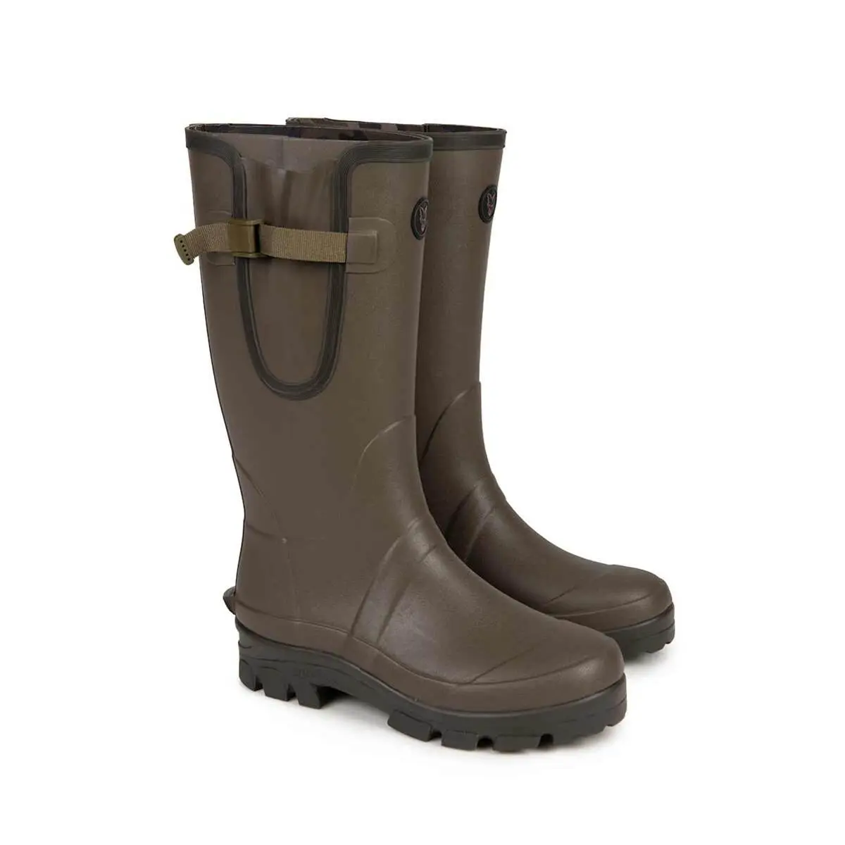 Neoprene-lined Rubber Boots Fox