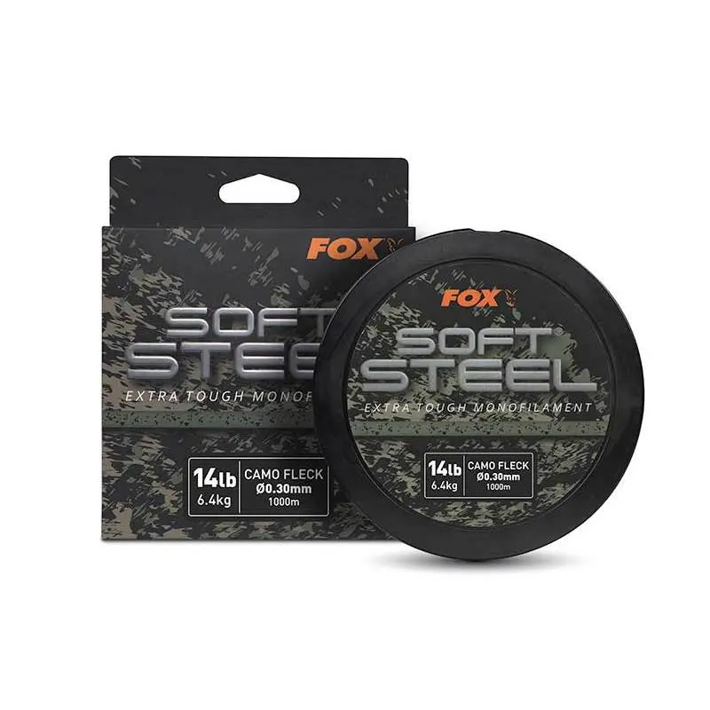 Vorfachgarn Fox Soft Steel Fleck