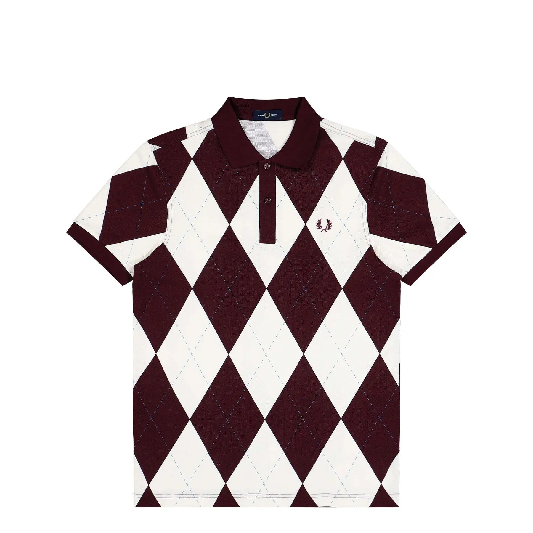 Argyle-Muster Polo Fred Perry