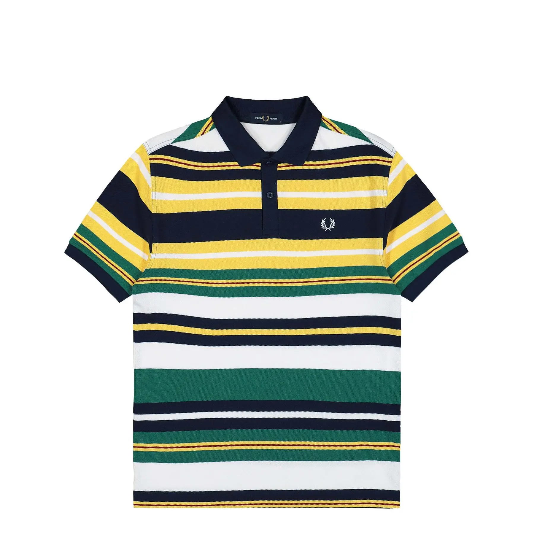 Image of Lässig gestreiftes Poloshirt Fred Perry