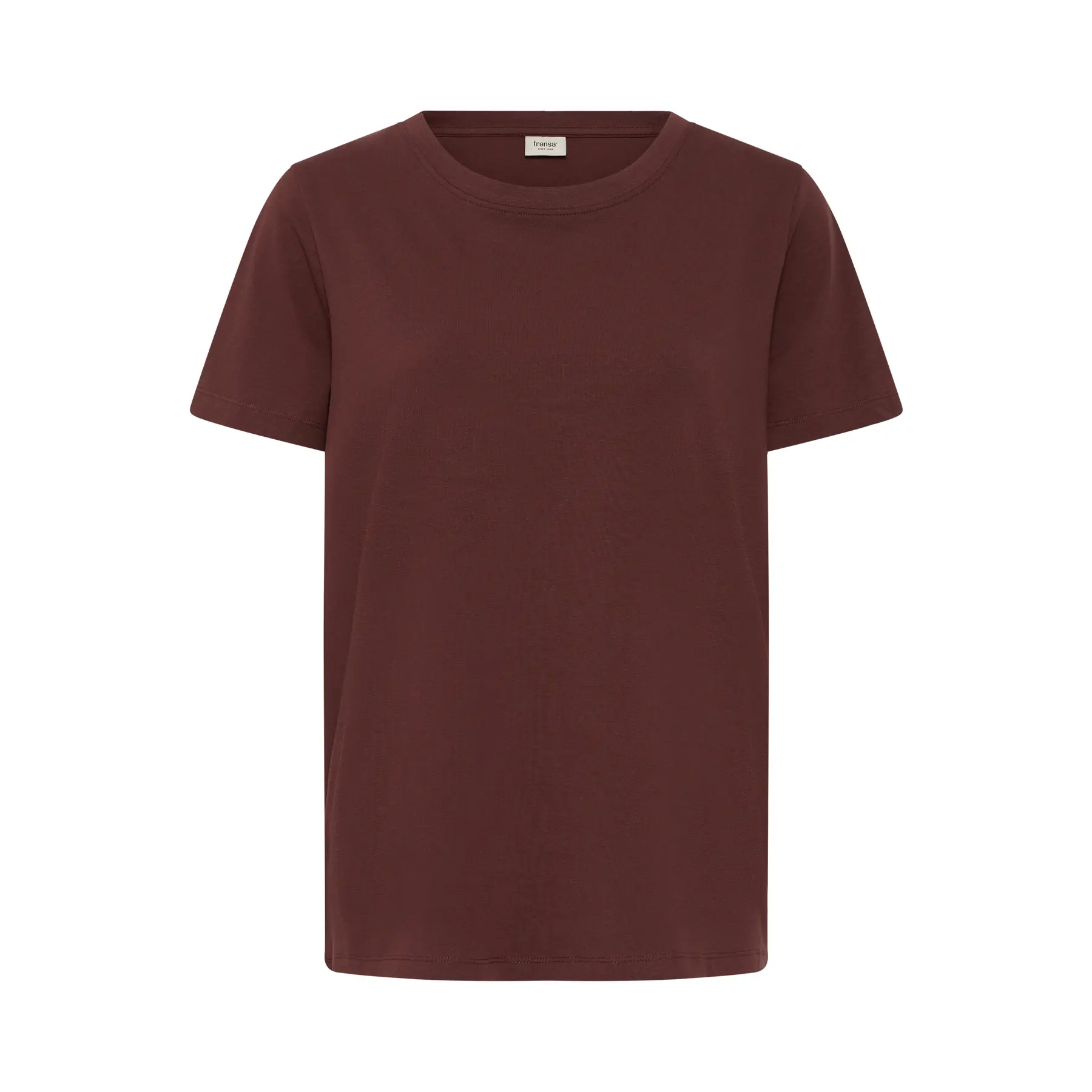Fransa Women's Rouge T-Shirt Zashoulder 1
