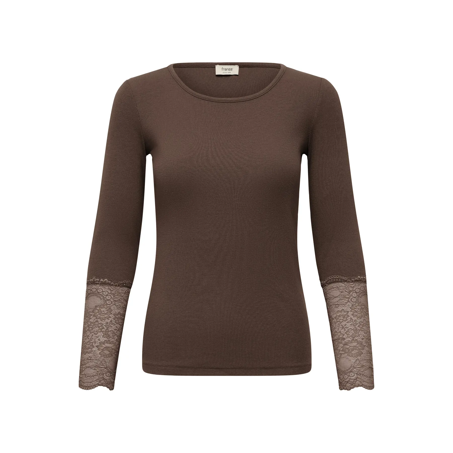 Fransa Women's Marron T-Shirt Frhizamond 19
