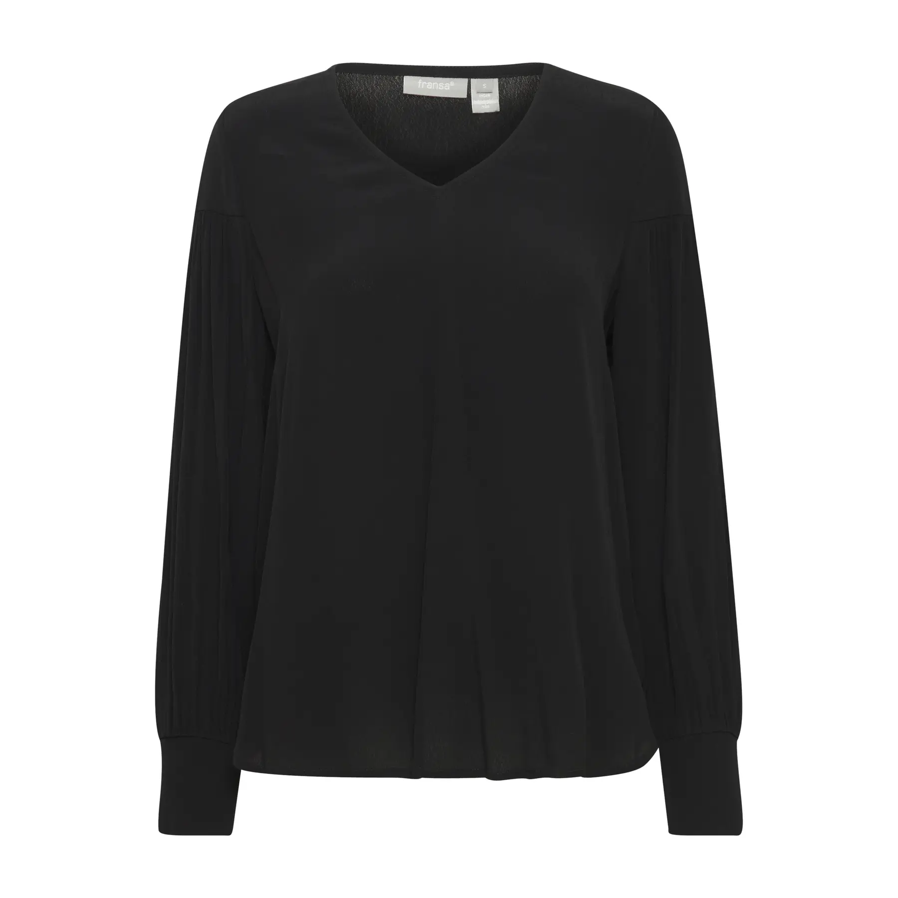 Image of Langärmelige Bluse, Damen fransa Lena 2
