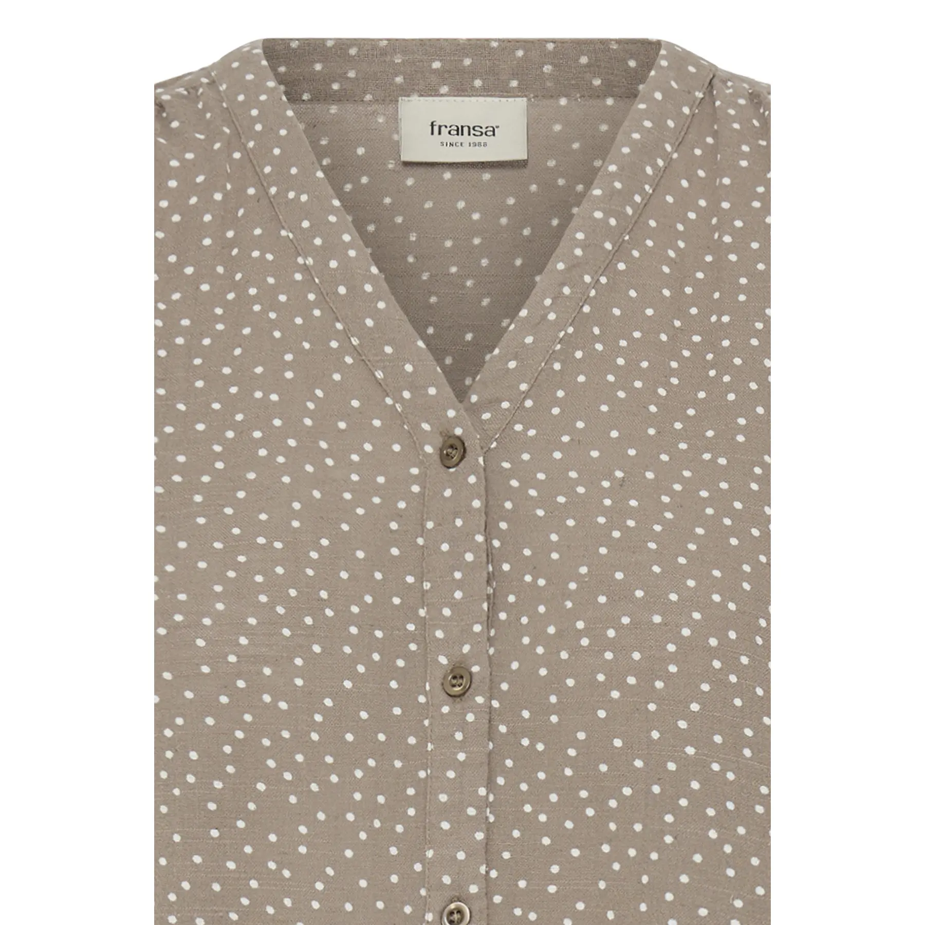 Image of Damenbluse fransa FRBobbi 1