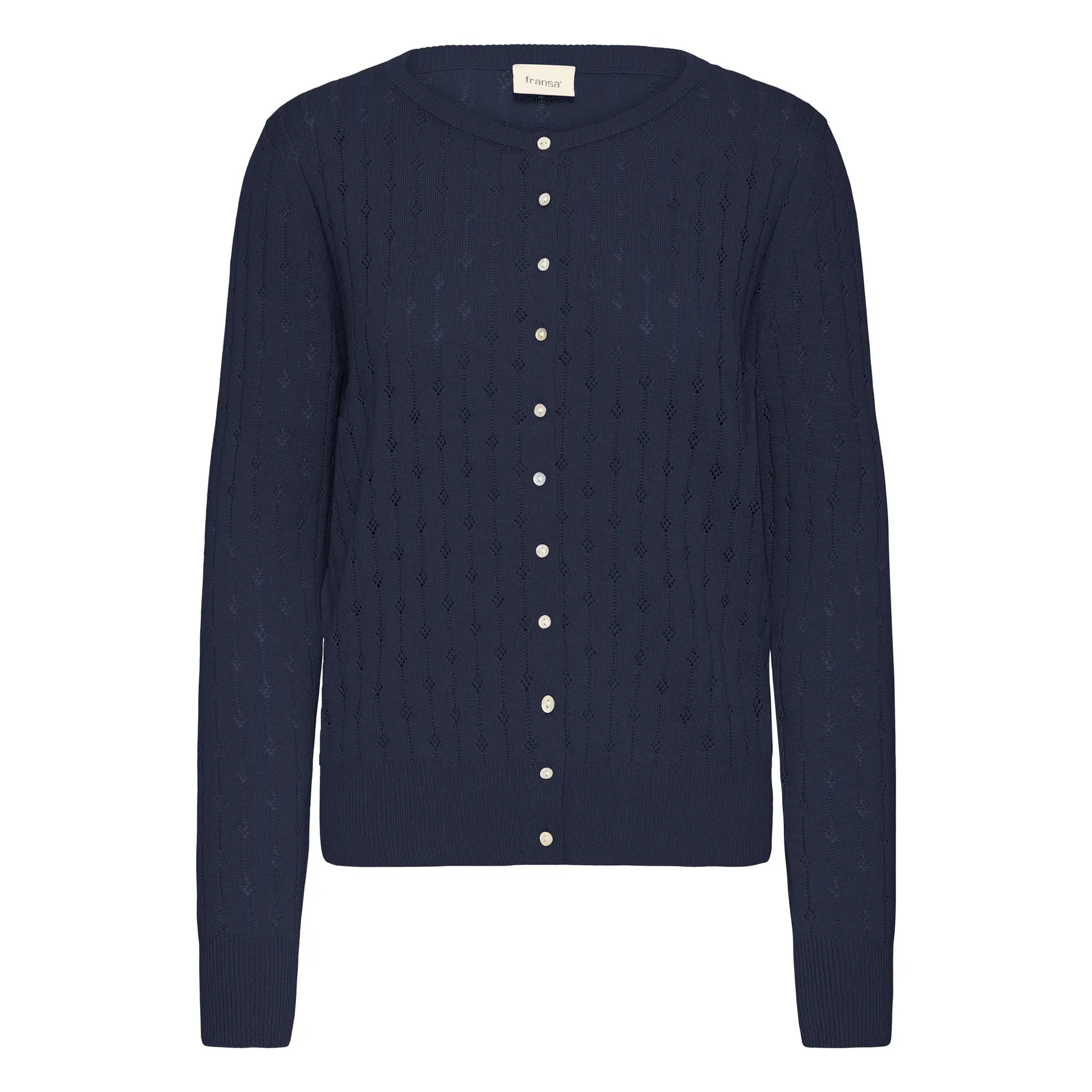 Strickjacke, Damen fransa FRPointella 1