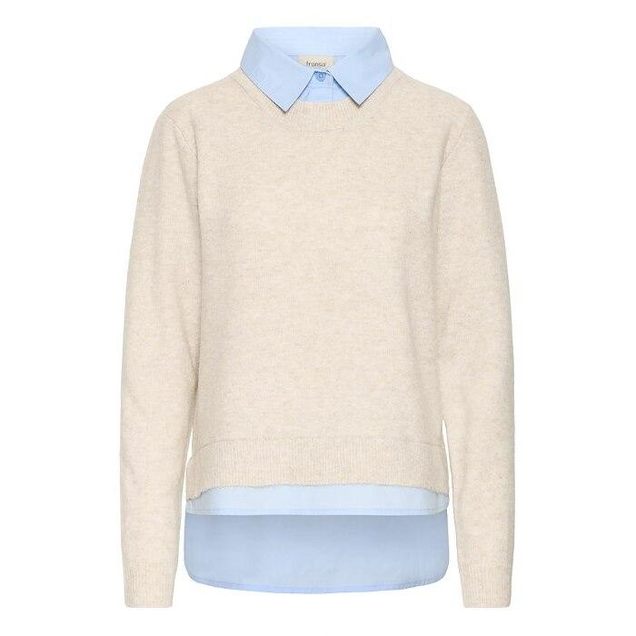 5715750307228 - Pullover mit Rundhalsausschnitt Damen Risal 5715750307228 - Pullover mit Rundhalsausschnitt Damen Risal