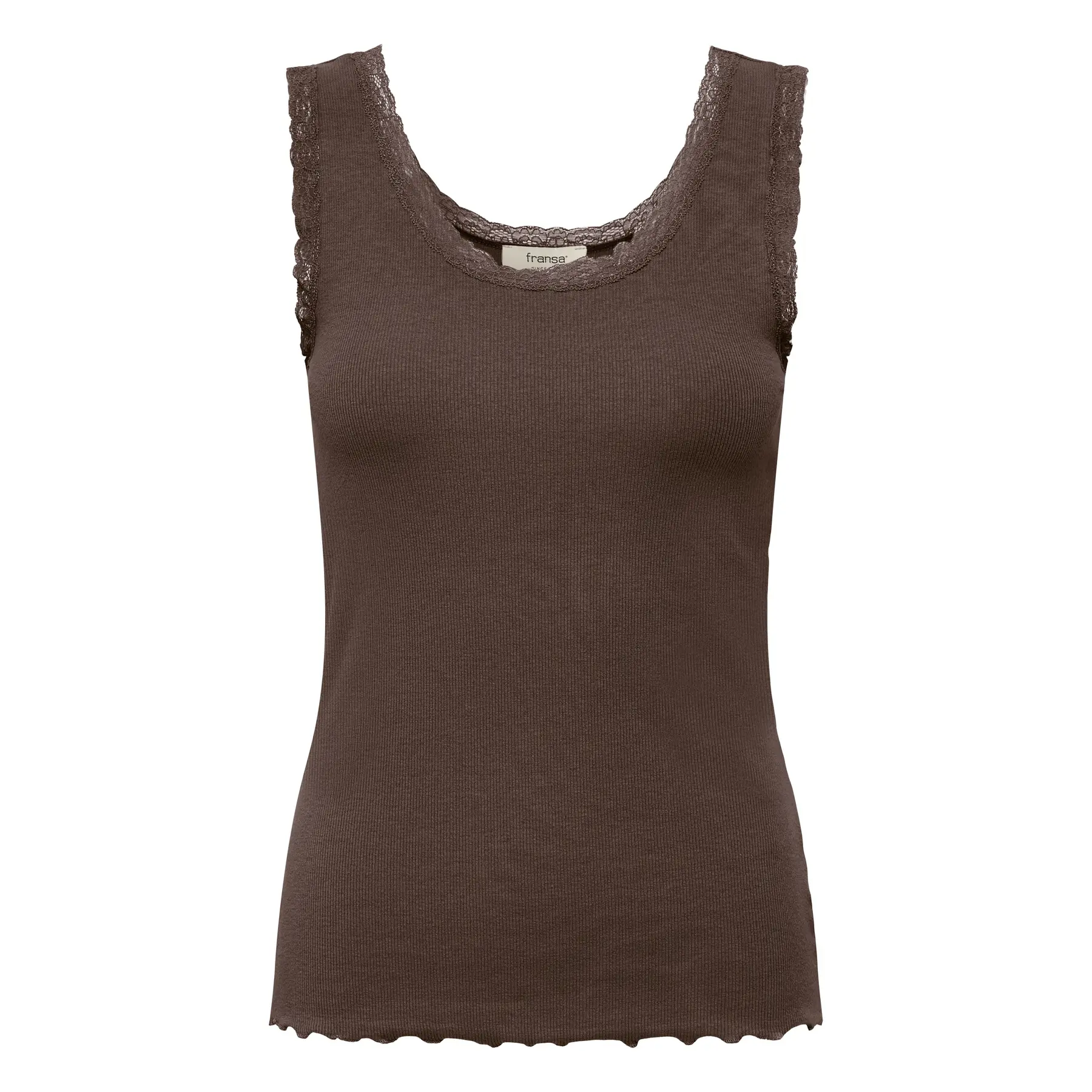 Fransa Women's Marron T-Shirt Frhizamond 22