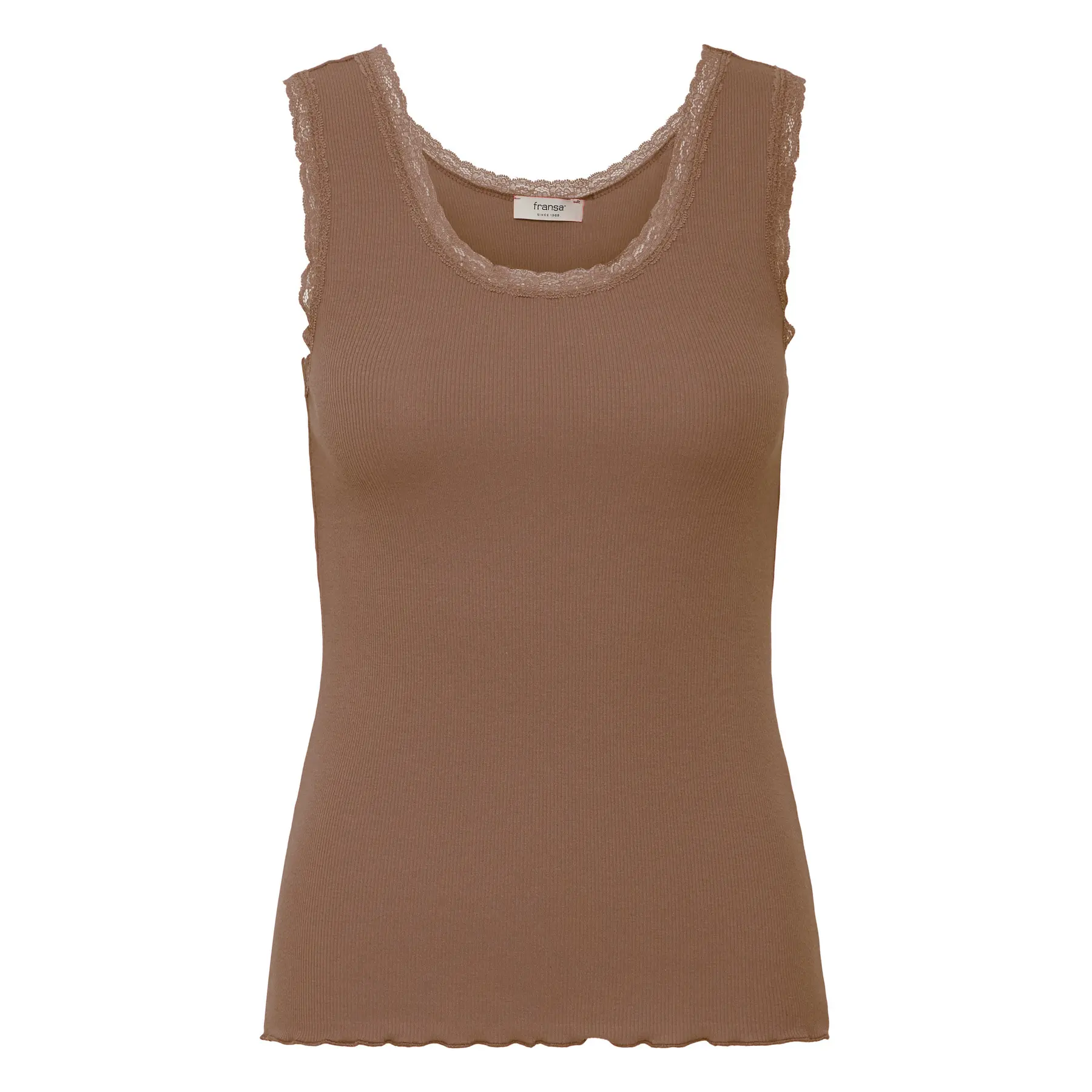Fransa Women's Marron T-Shirt Frhizamond 22