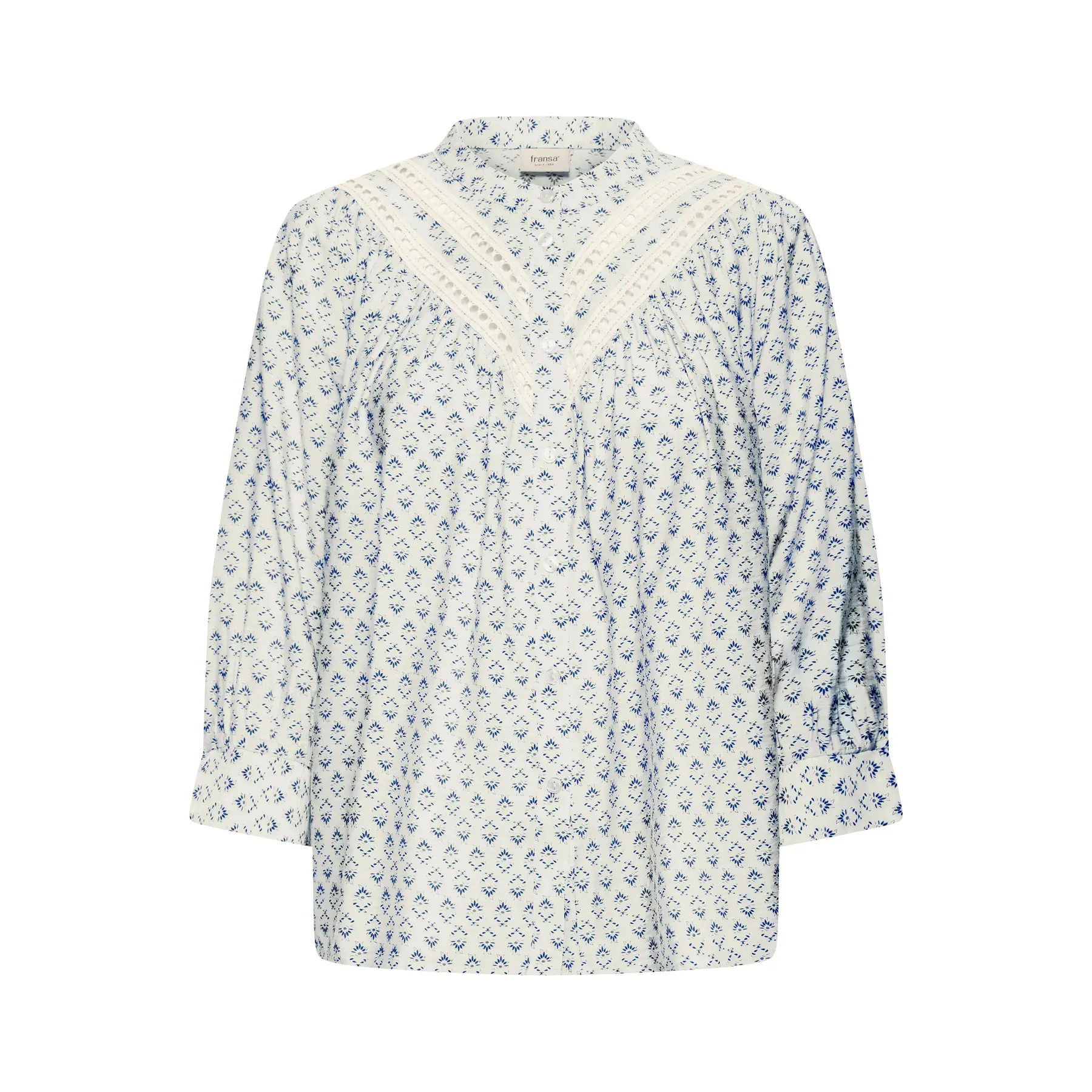 Image of Langarmshirt Damen fransa Hita 2