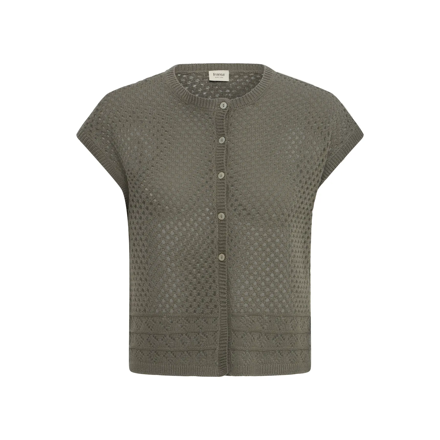 Image of Strickjacke, Damen fransa FRJosa 1