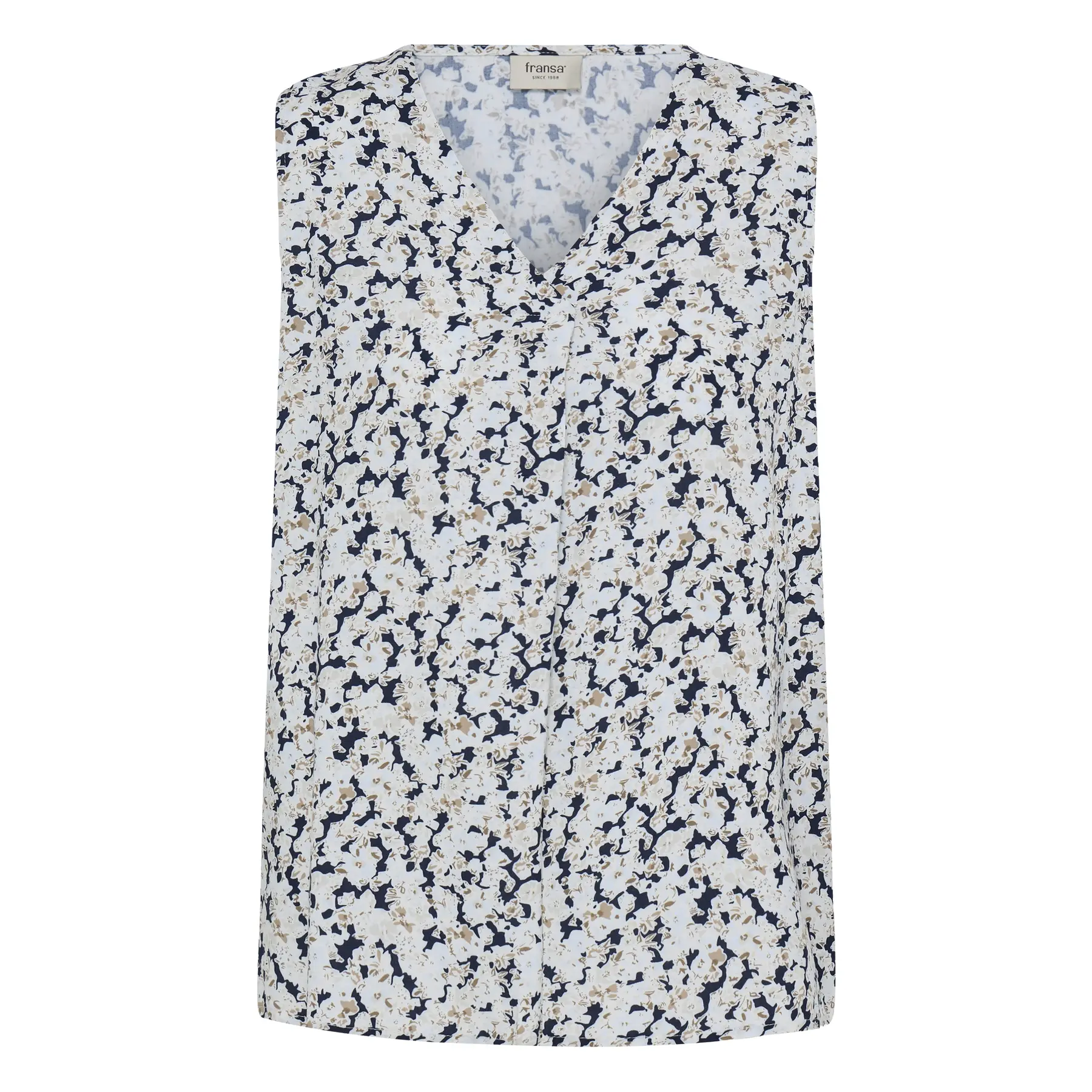 Ärmellose Bluse, Damen fransa Heat 1