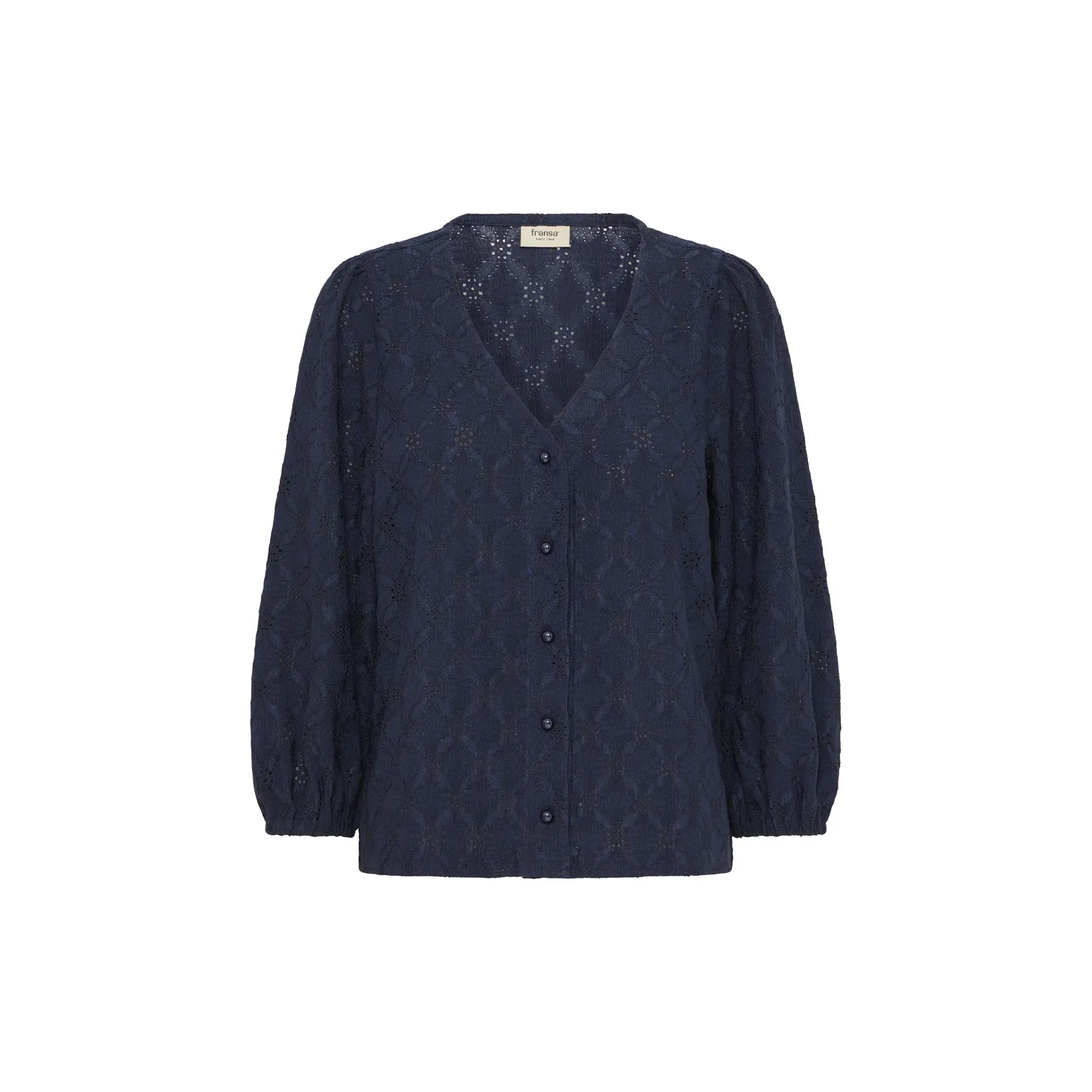 Image of Langarmshirt Damen fransa Imira 1