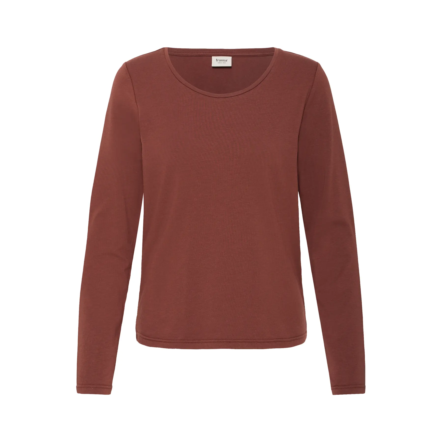 Fransa Women's Rouge Long Sleeve T-Shirt Frclea