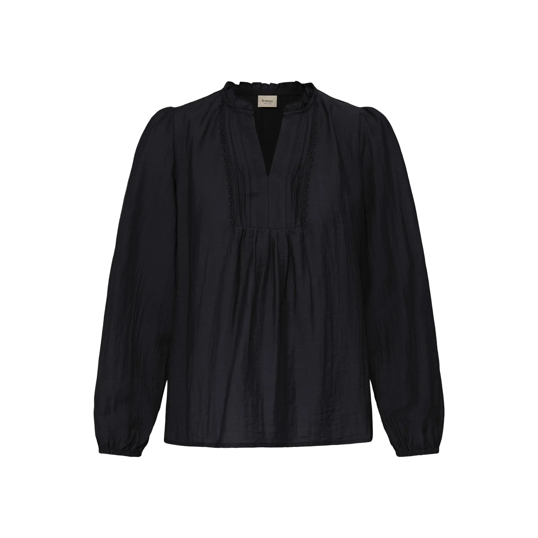 Langärmelige Bluse, Damen fransa Gida 1