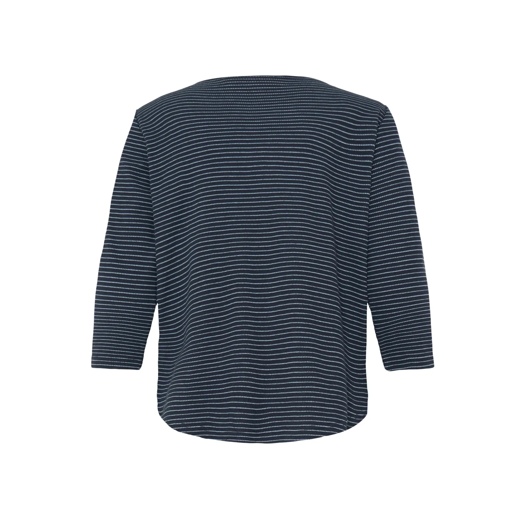 Fransa Women's Bleu Long Sleeve T-Shirt Jorelia 1