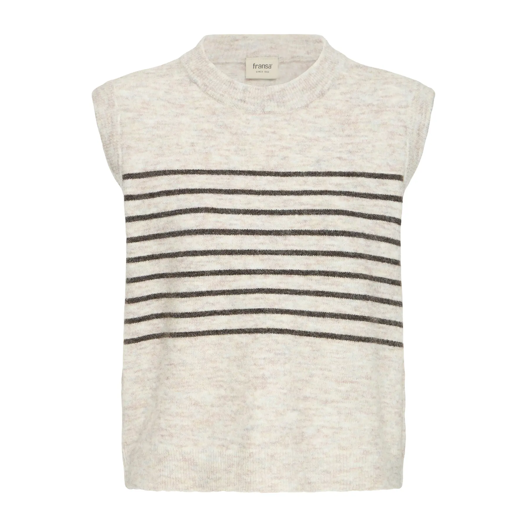 Ärmelloser Pullover Damen fransa Sanny