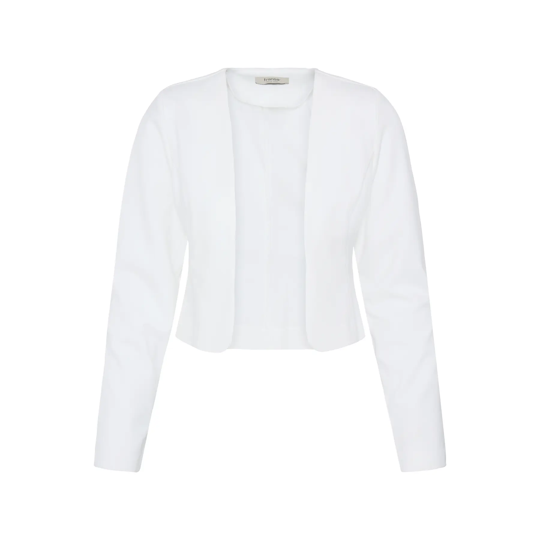 Blazer crop Damen fransa Frzablazer