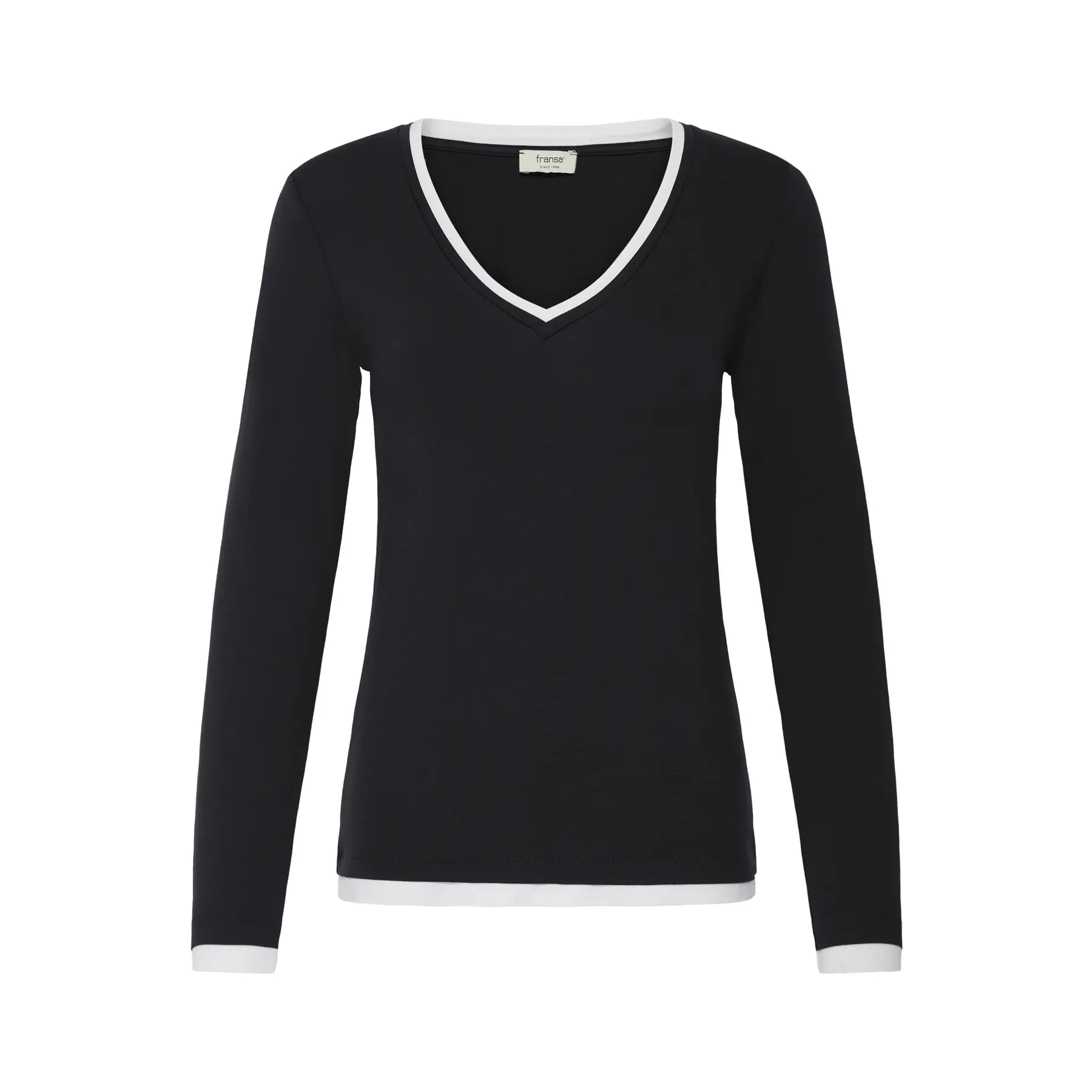 Langarmshirt fransa Frastra
