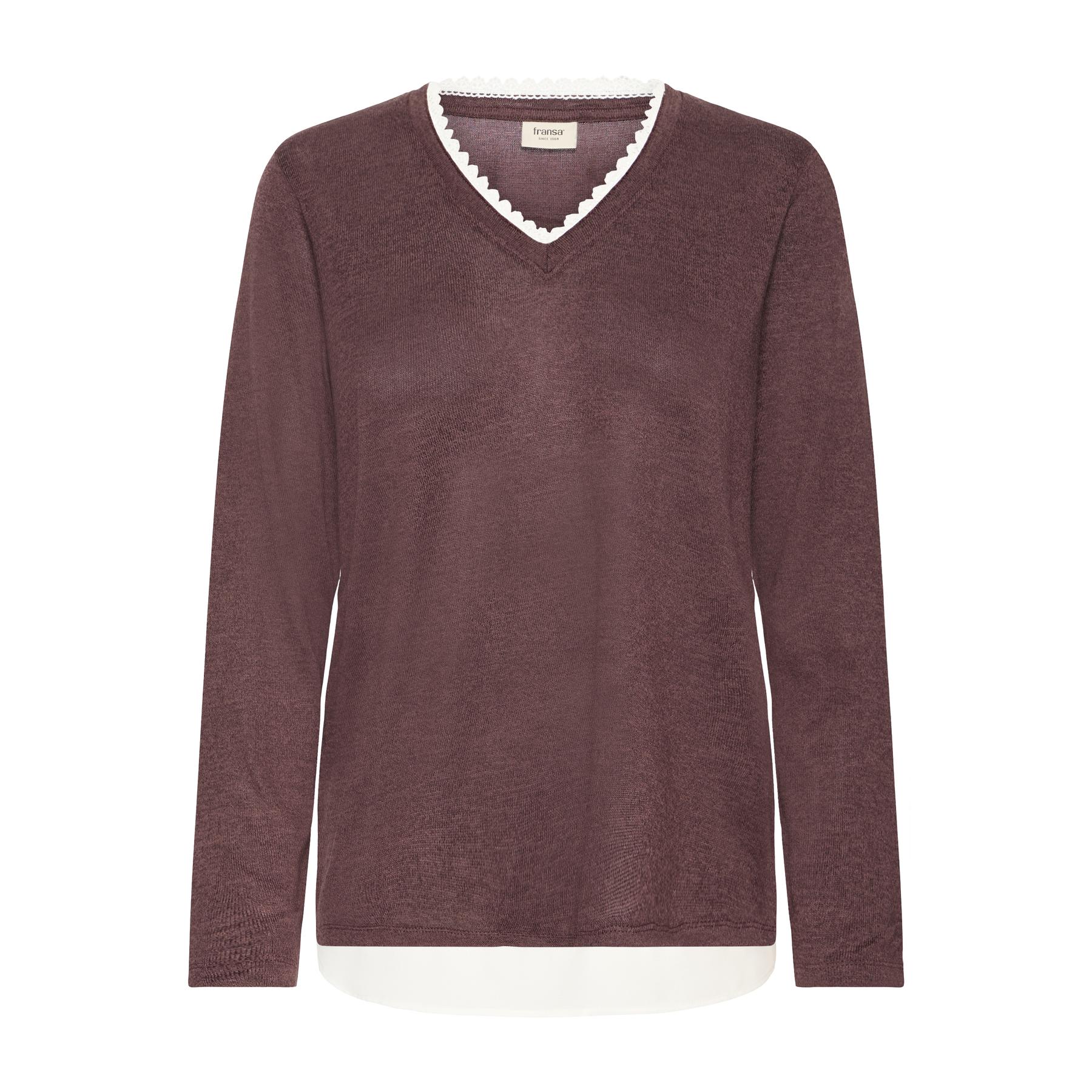 5715750550280 - Pullover mit V-Ausschnitt Damen River 1