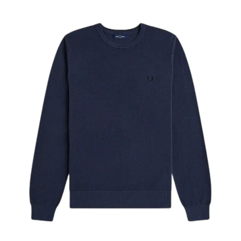 Image of Pullover aus Piqué-Strick Fred Perry