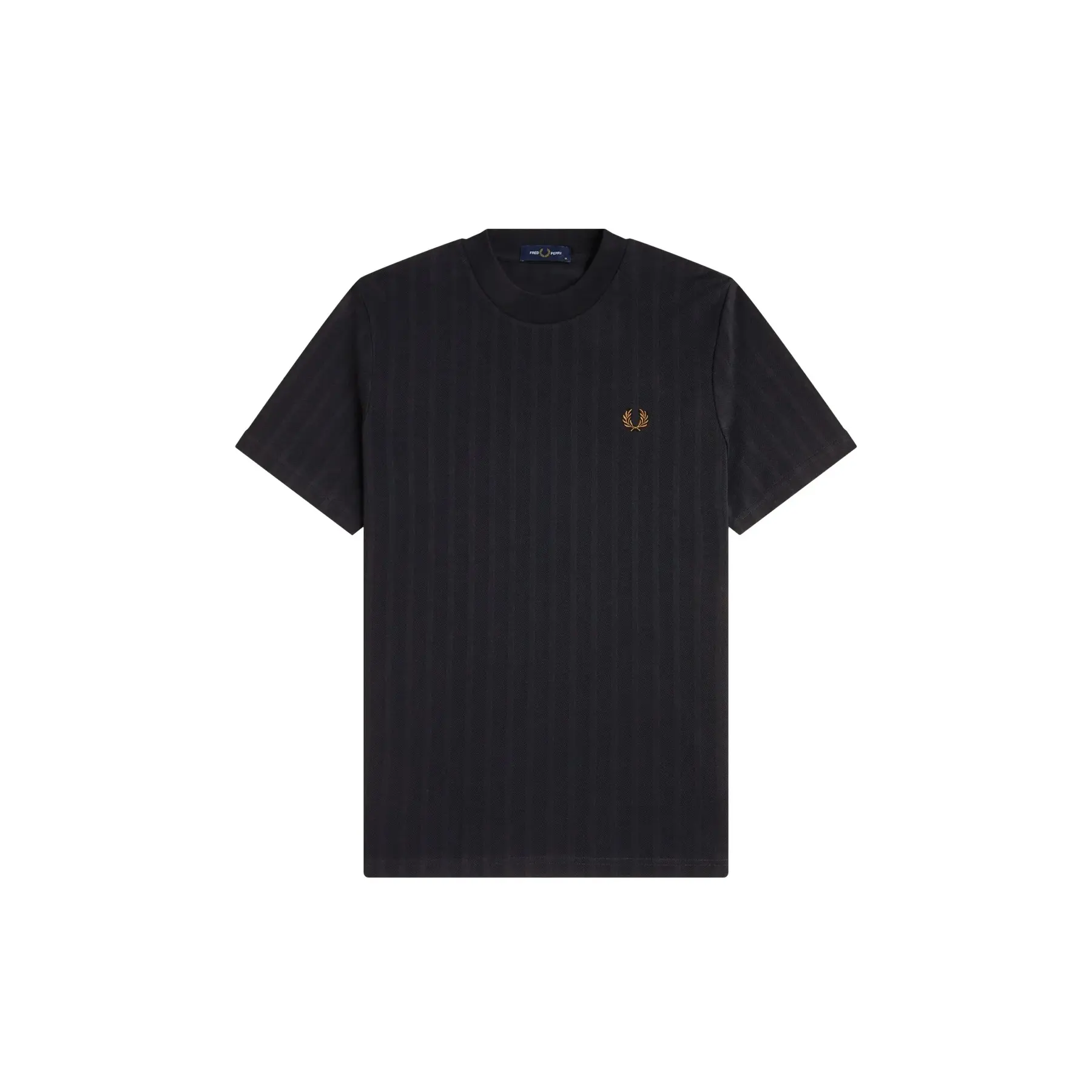 Fred Perry Noir Striped T-Shirt