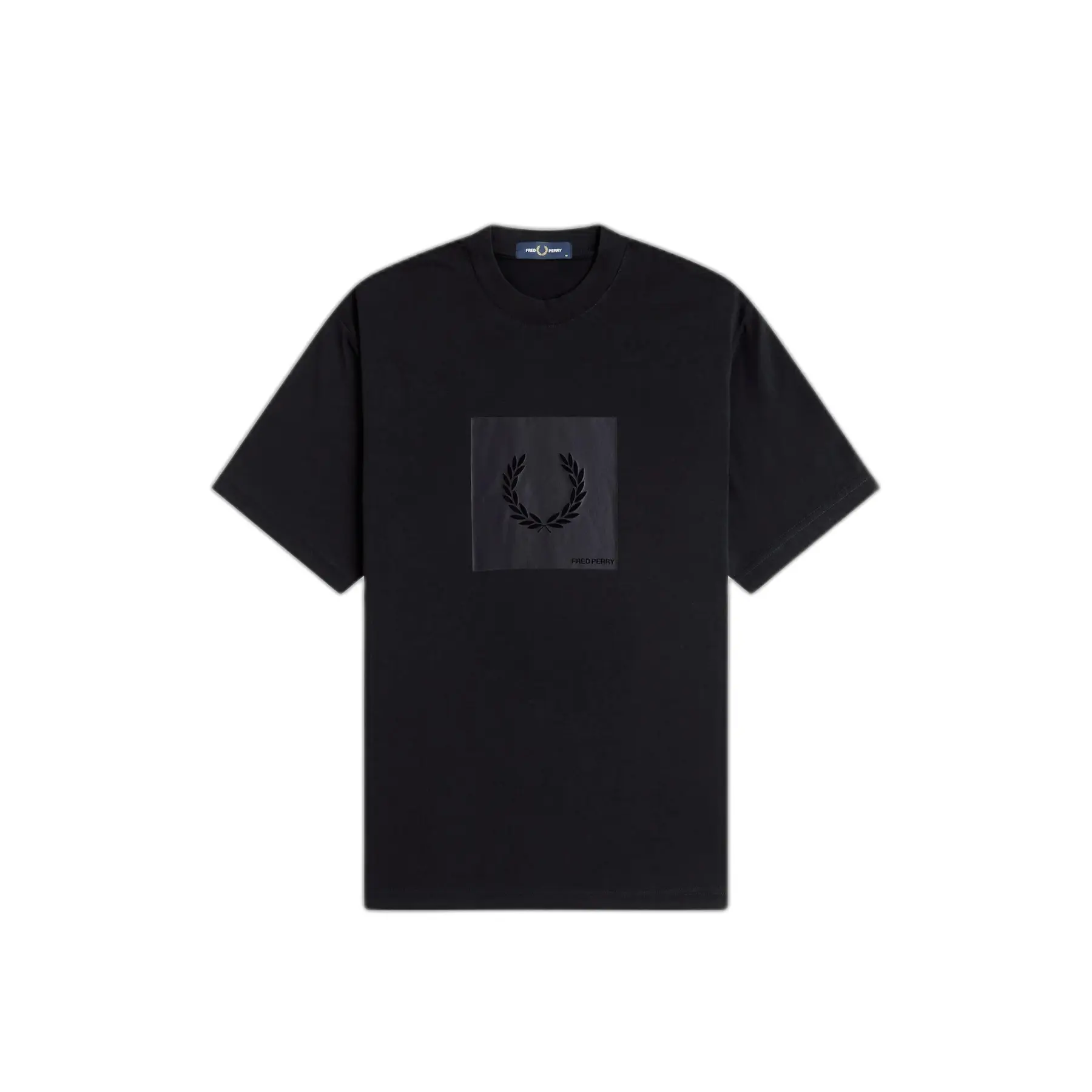 Fred Perry Noir T-Shirt Box Graphic