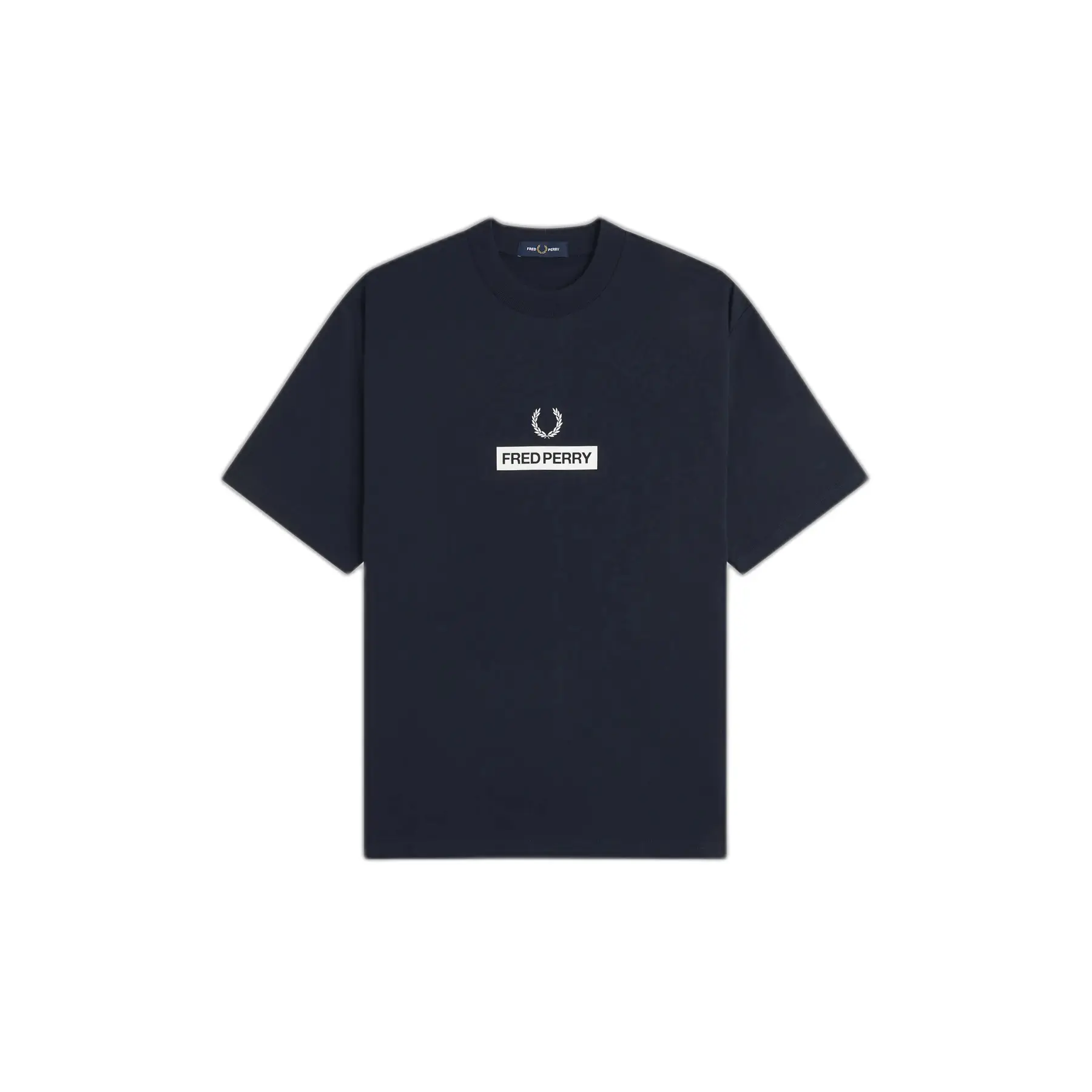 Fred Perry Men's Bleu T-Shirt Graphic