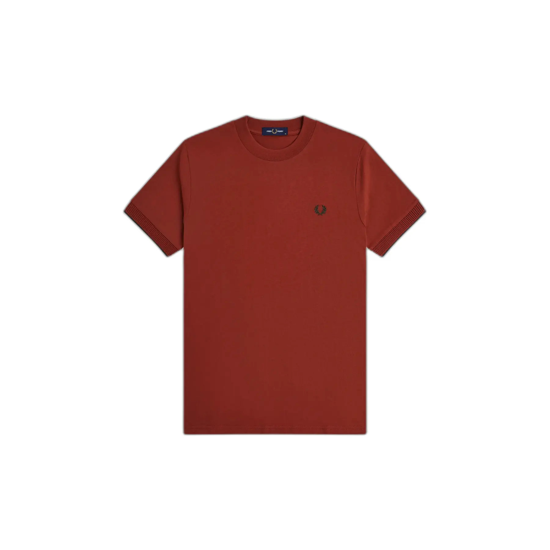 Fred Perry Rouge Mesh Sleeve T-Shirt
