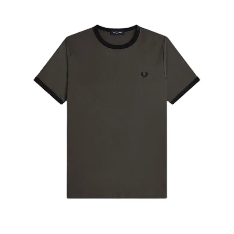Fred Perry Vert T-Shirt Ringer