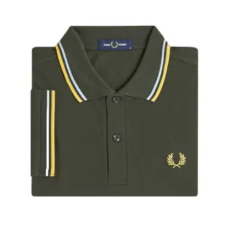 Polo Mit Doppeltem Piping Fred Perry