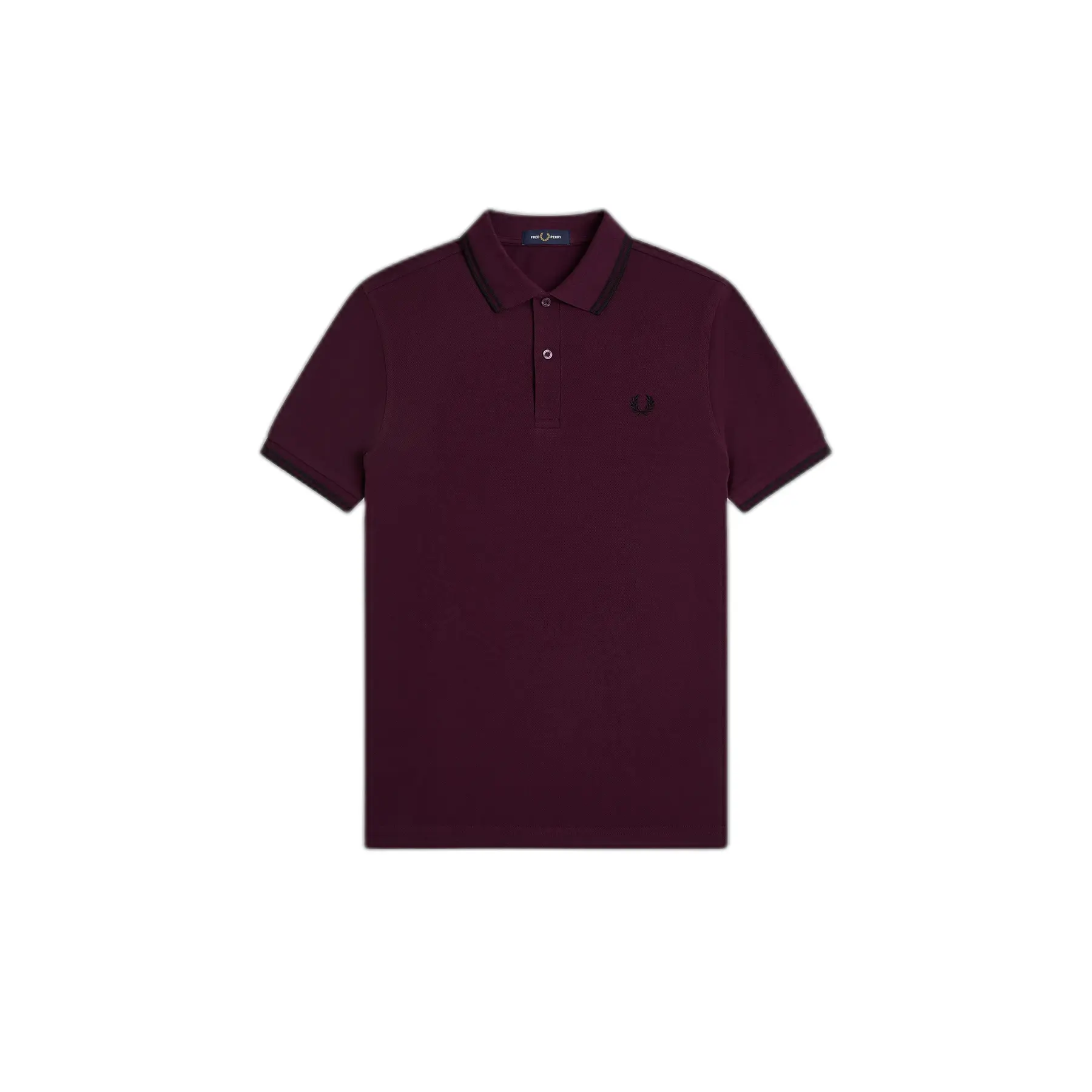 Fred Perry Violet Polo Twin Tipped Modern