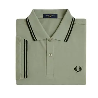 Polo With Double Piping Fred Perry
