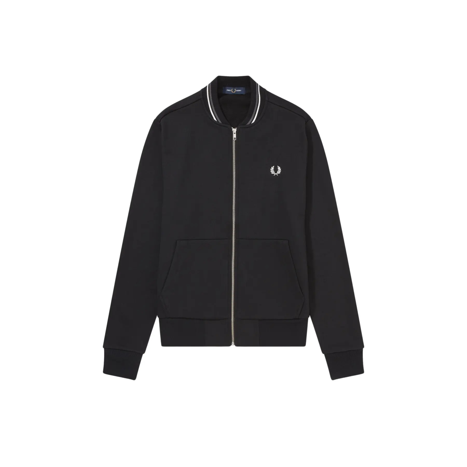 5034605846607 - Sweatshirt mit vollem Reißverschluss Fred Perry