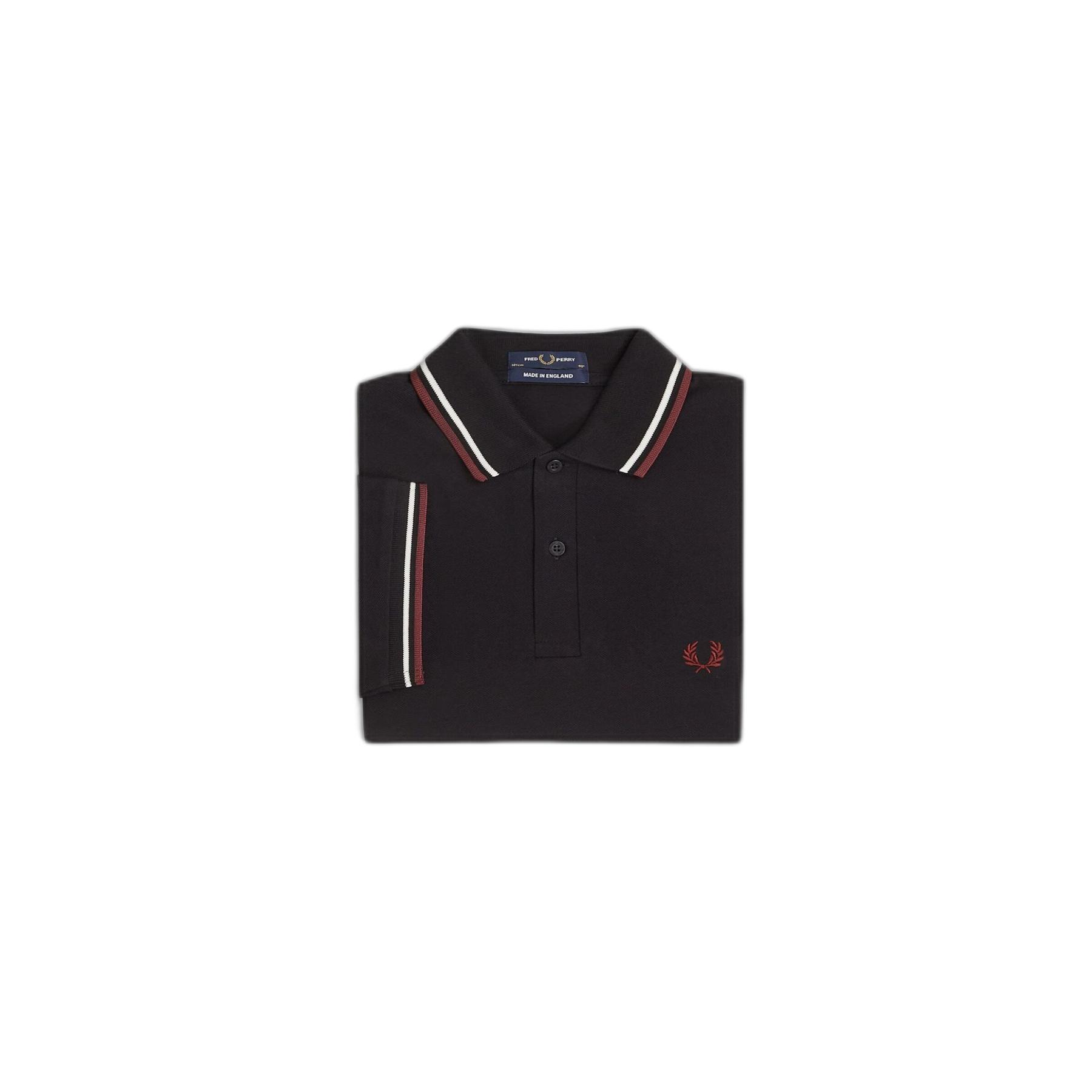 5034606850276 - Polo mit doppeltem Piping Fred Perry