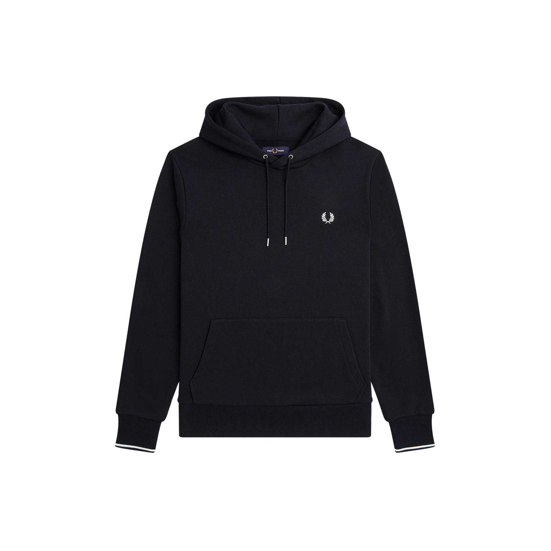 5034606289281 - Tipped Hooded Sweatshirt Navy 5034606289281 - Tipped Hooded Sweatshirt Navy