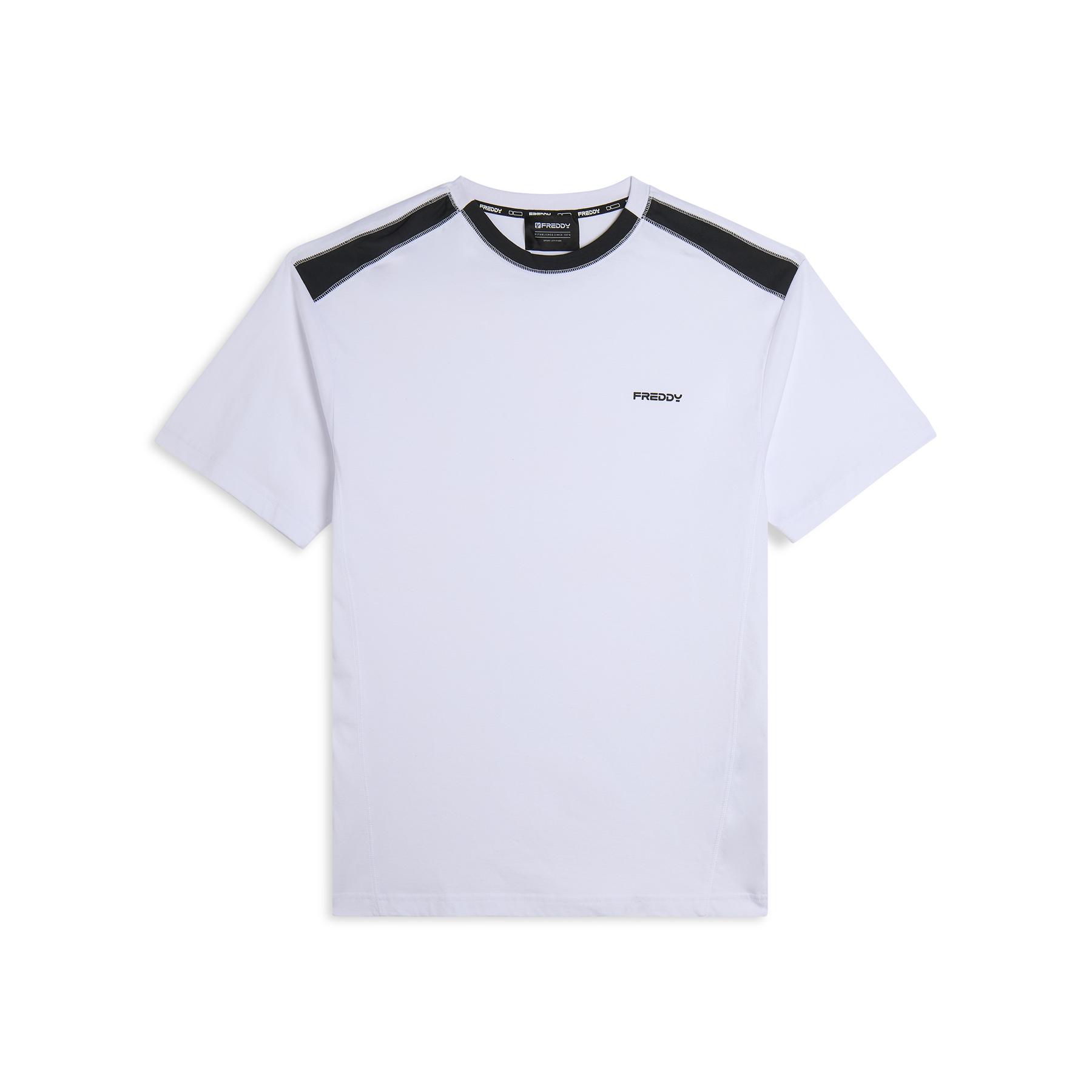 8052697694408 - T-Shirt mit dekorativen Details auf den Schultern für Frauen Freddy