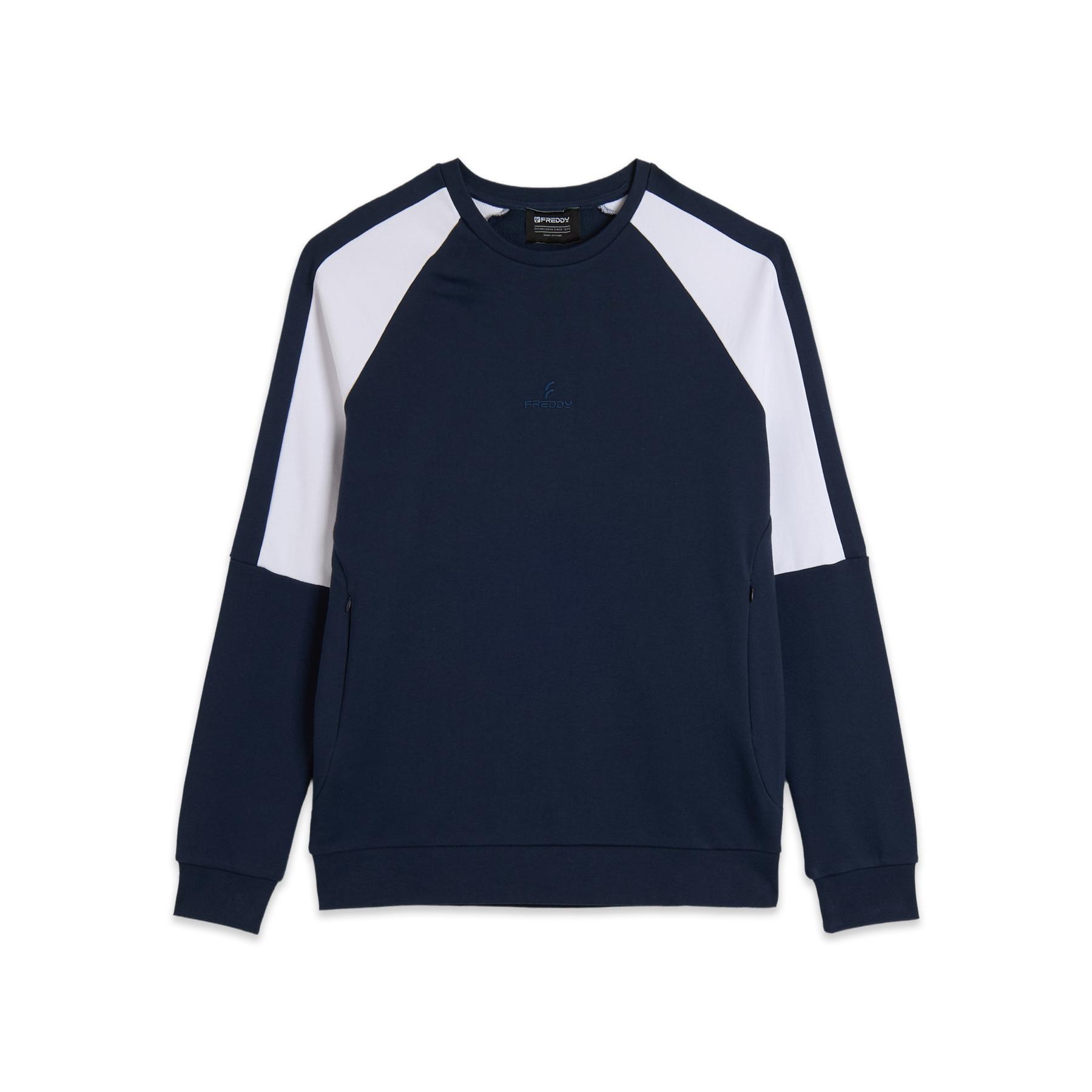 8052697696068 - Rundhals-Sweatshirt mit bunten Mustern Freddy