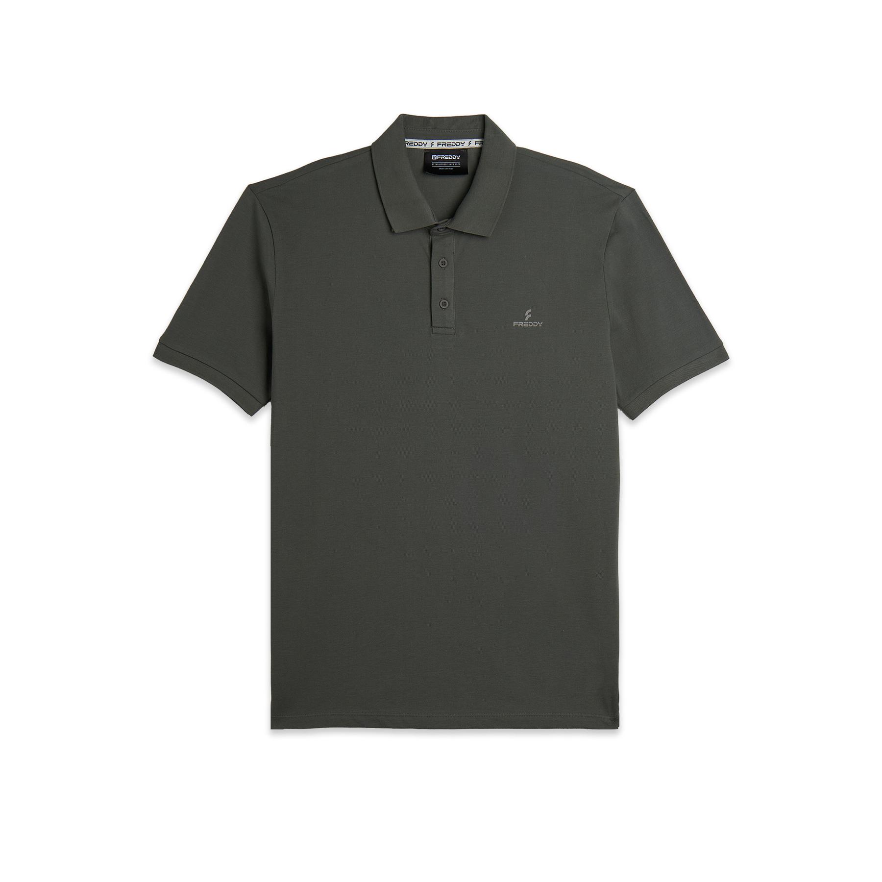 8052697764620 - Piqué-Poloshirt mit klassischem Kragen Freddy