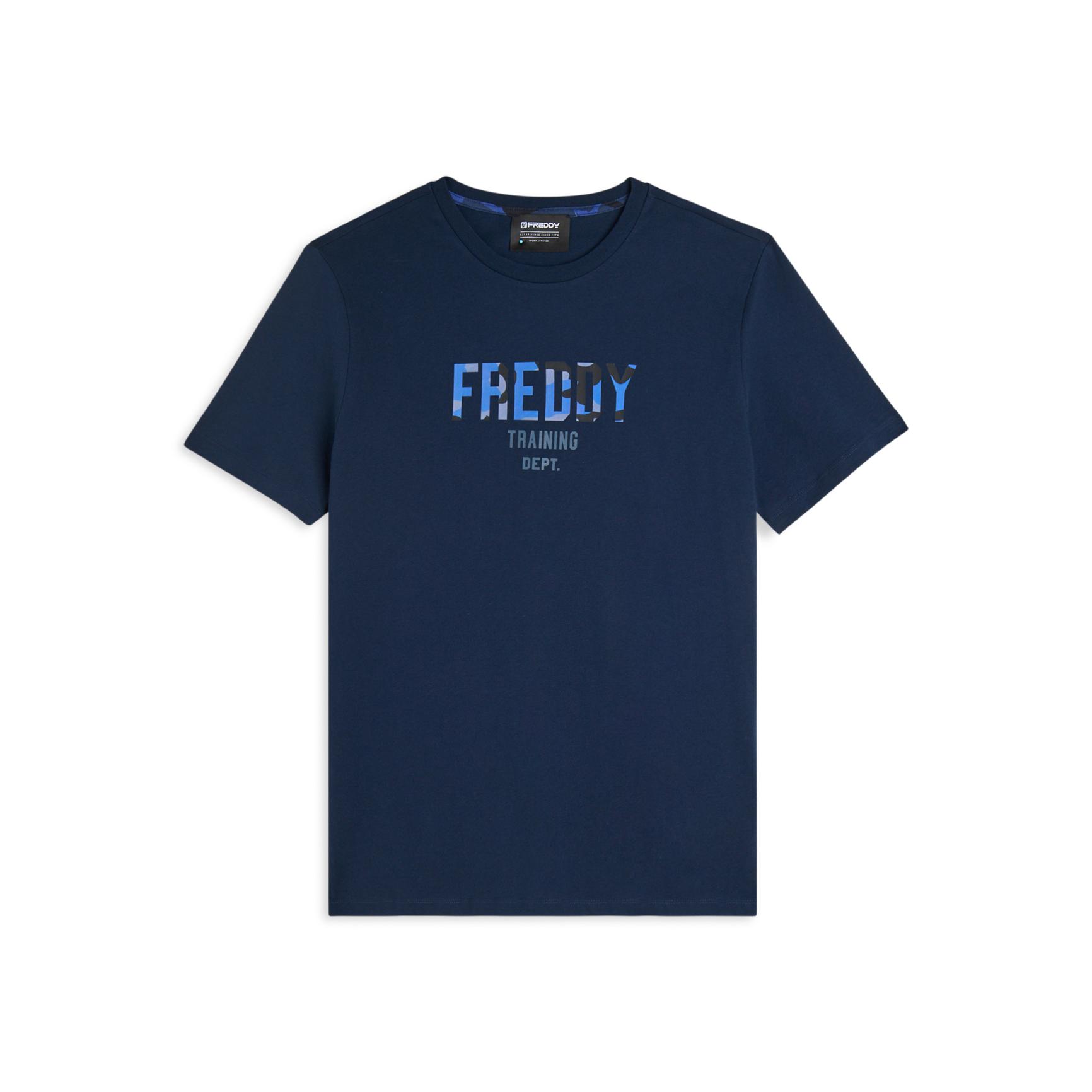 8052697770263 - T-Shirt mit großem Camouflage-Logo-Druck Freddy