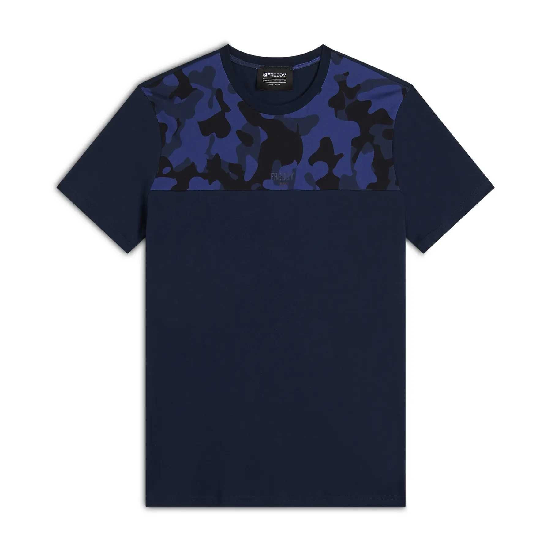 8052697770676 - T-Shirt mit Camouflage-Dekoration für Damen Freddy