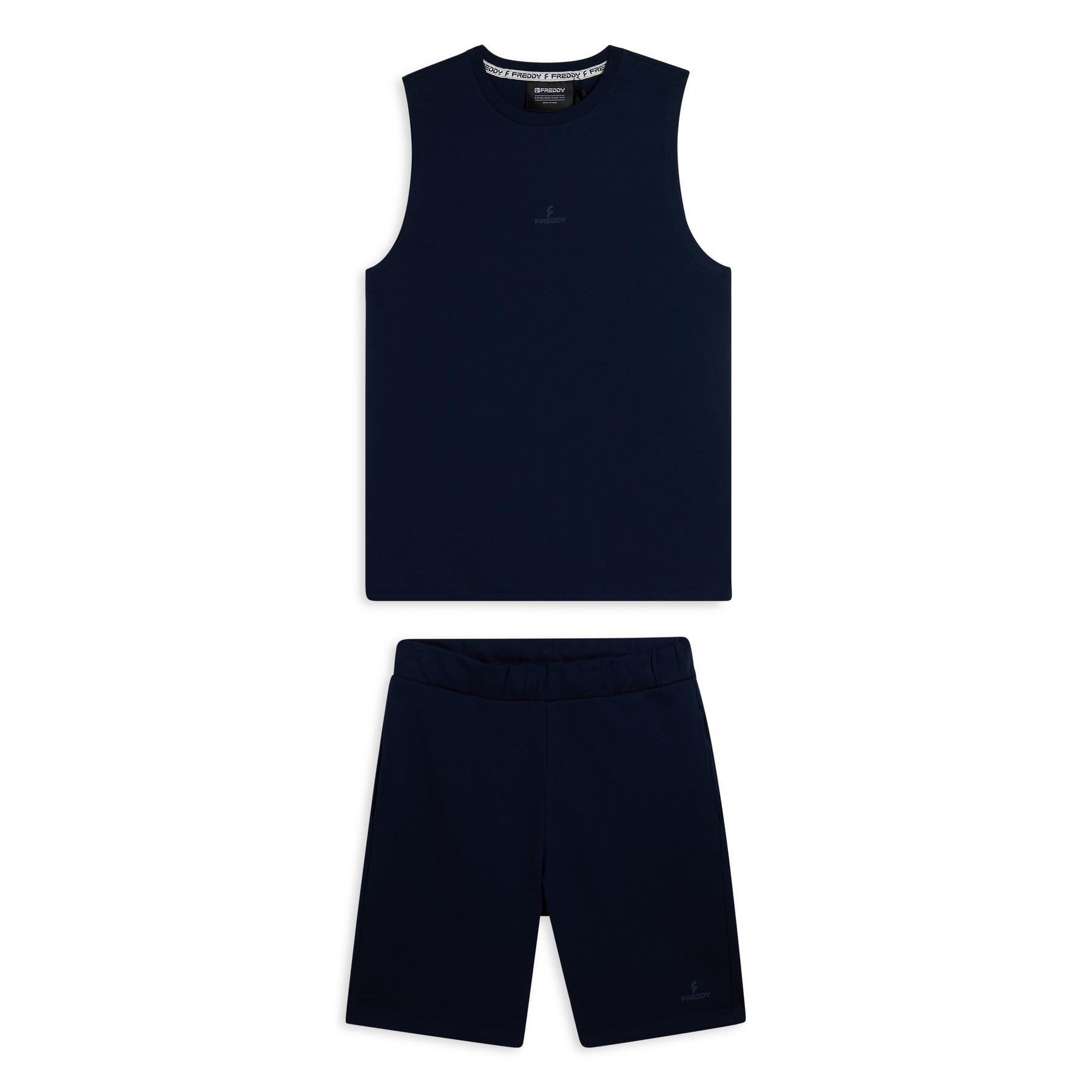 8052697776401 - Baumwoll-Top mit Damen-Shorts Freddy
