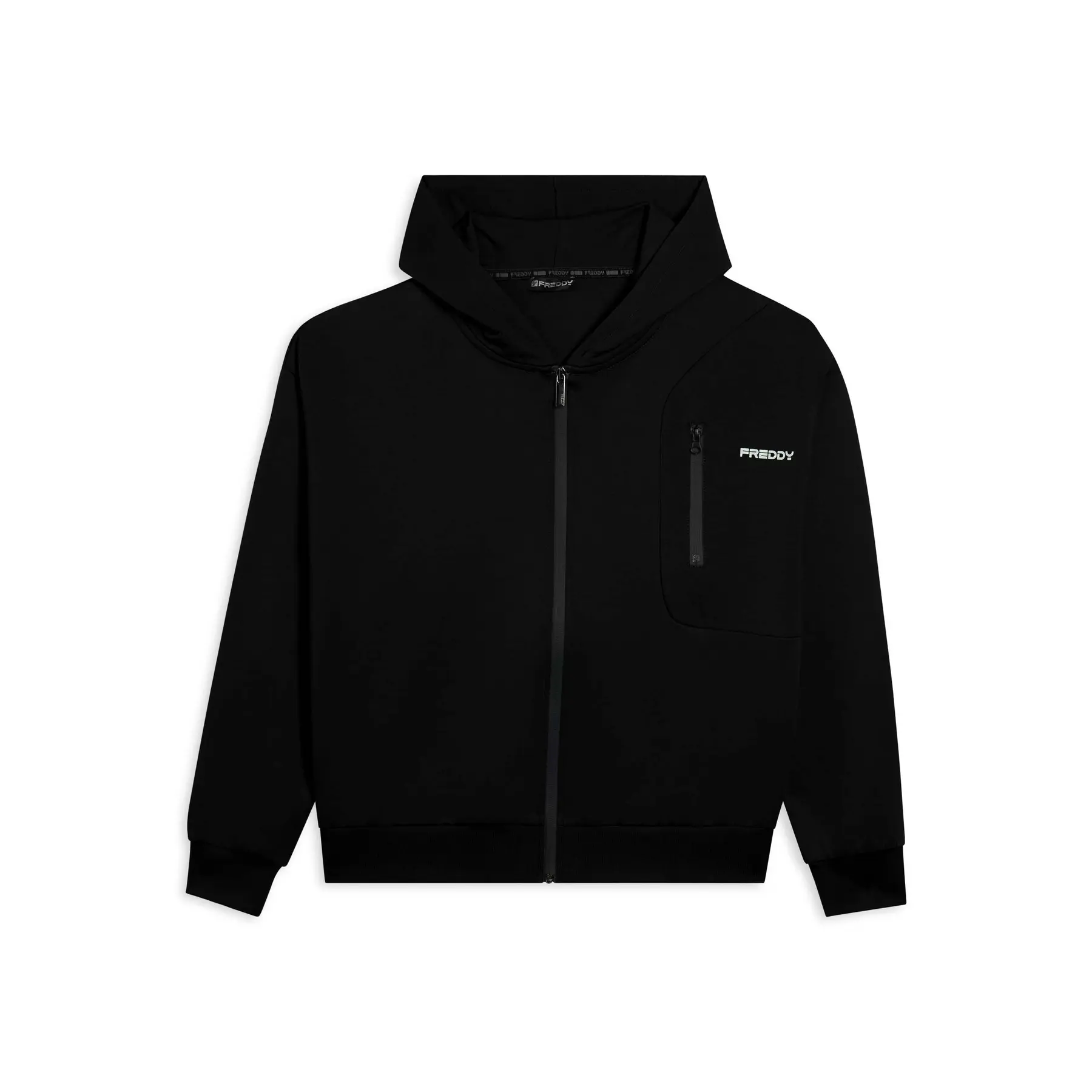 8034170808991 - Zip-Hoodie aus Jersey Freddy
