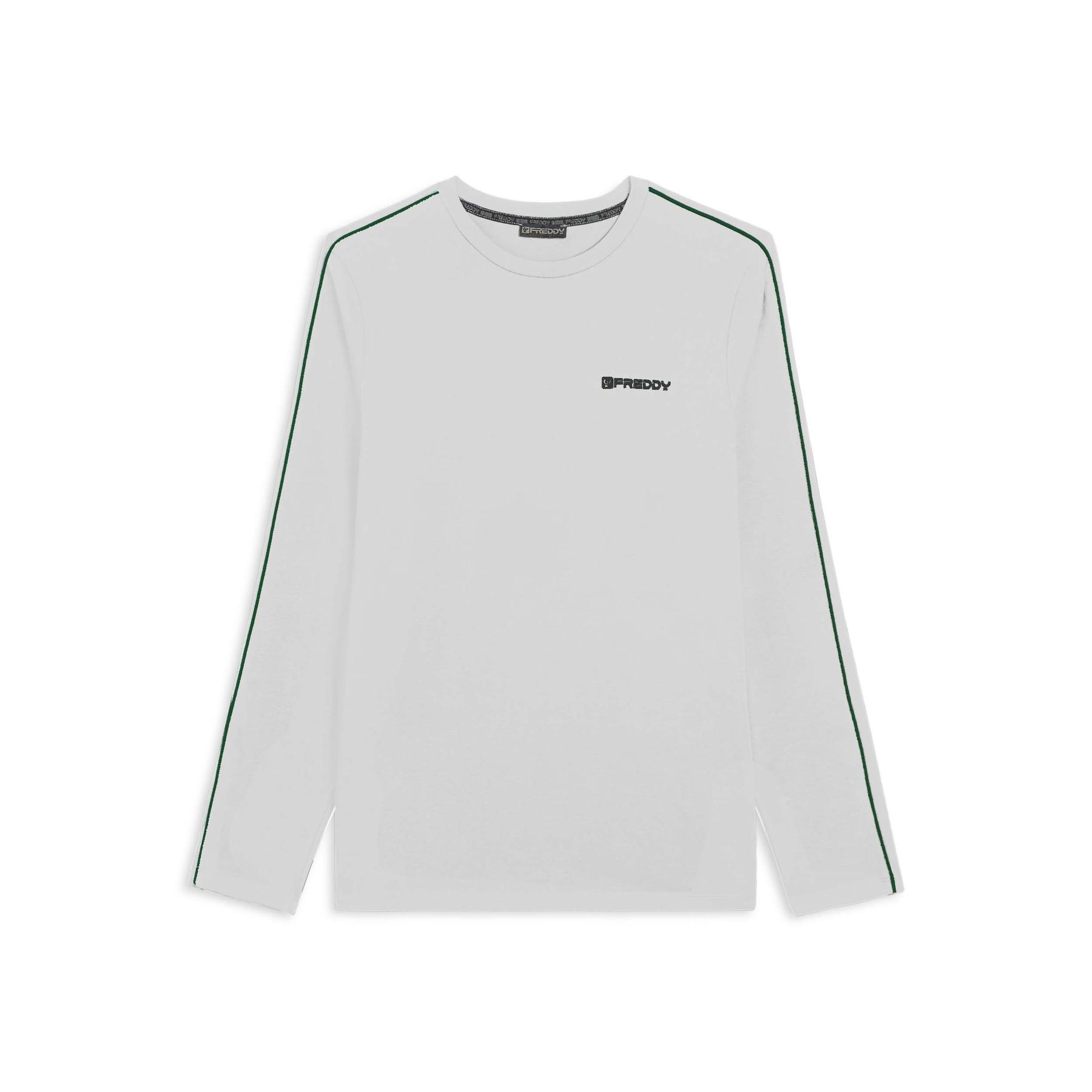 8034170809523 - Langarm-T-Shirt mit farbigen Nähten Freddy